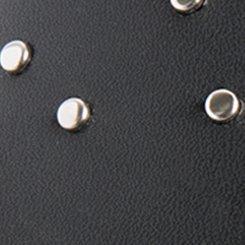 Studded Band Slide (WW), BLACK, swatch