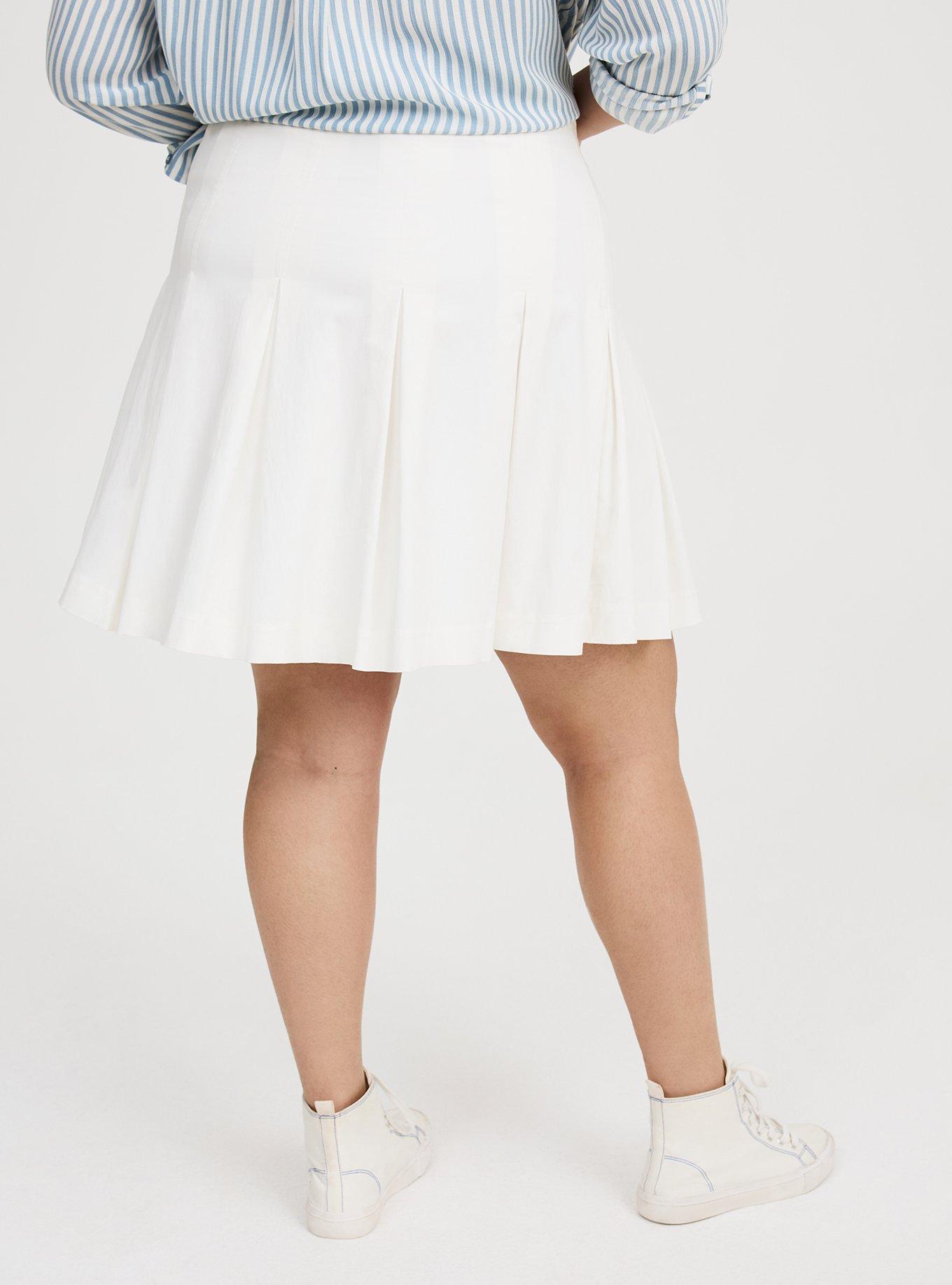 Pleated Mini Skirt