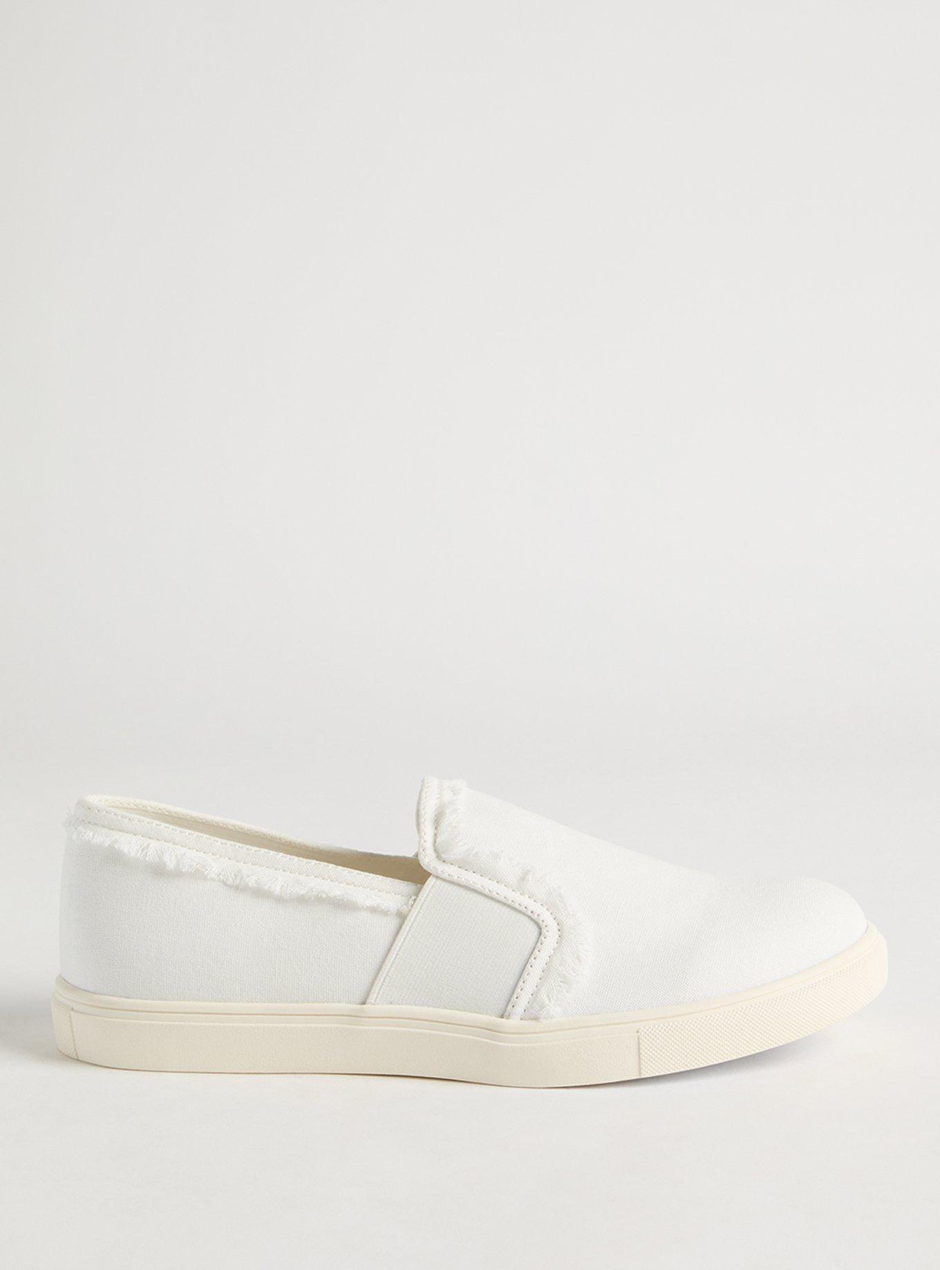 Frayed Slip-On Sneaker (WW)