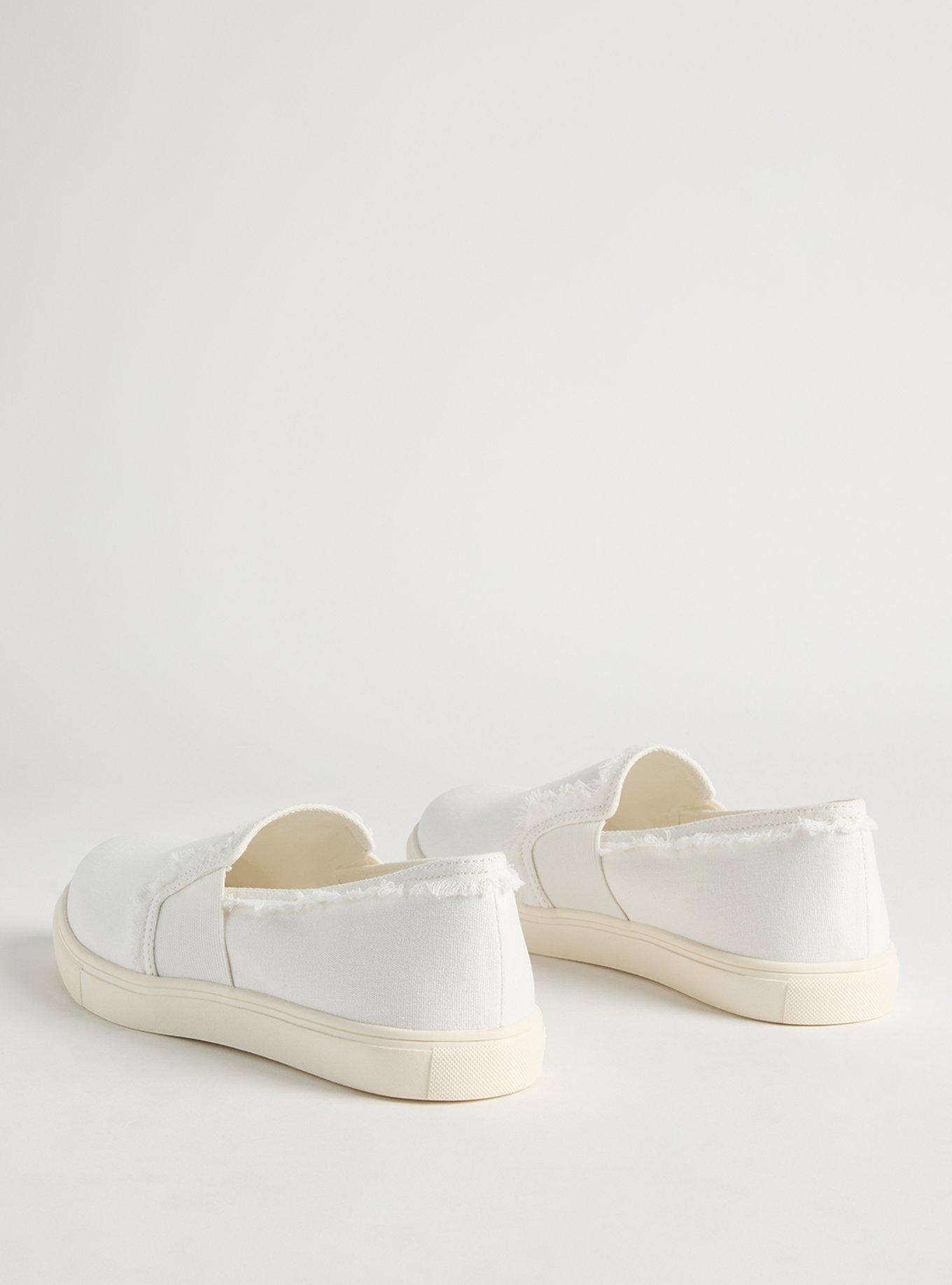 Frayed Slip-On Sneaker (WW)