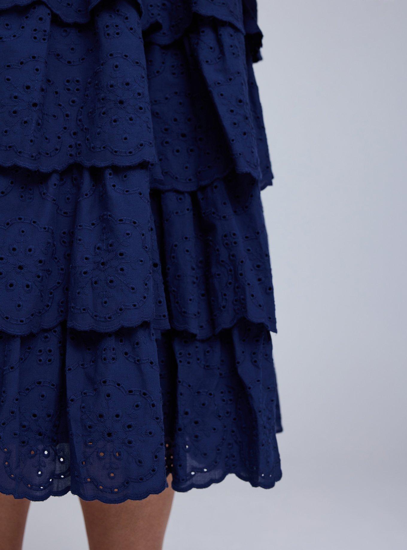 Belle Isle Pull-On Tiered Skirt