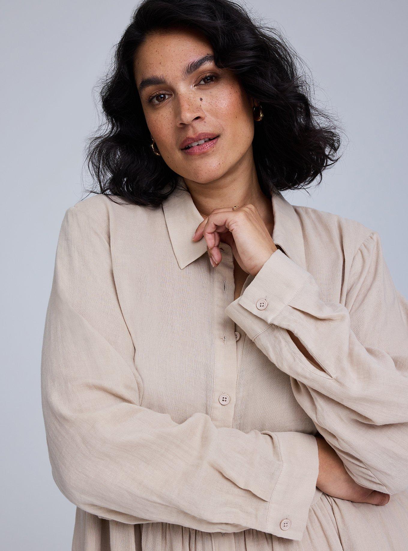 Belle Isle Poplin Shirt Mini Dress