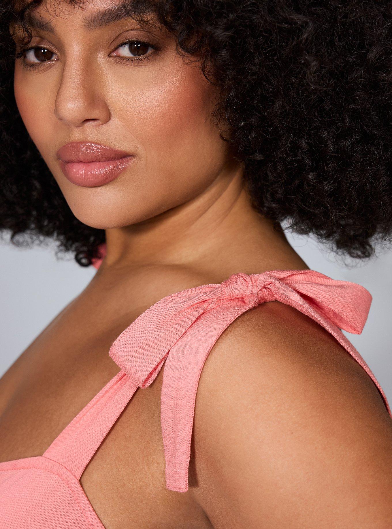 Belle Isle Button Front Midi Dress, LANTANA, alternate