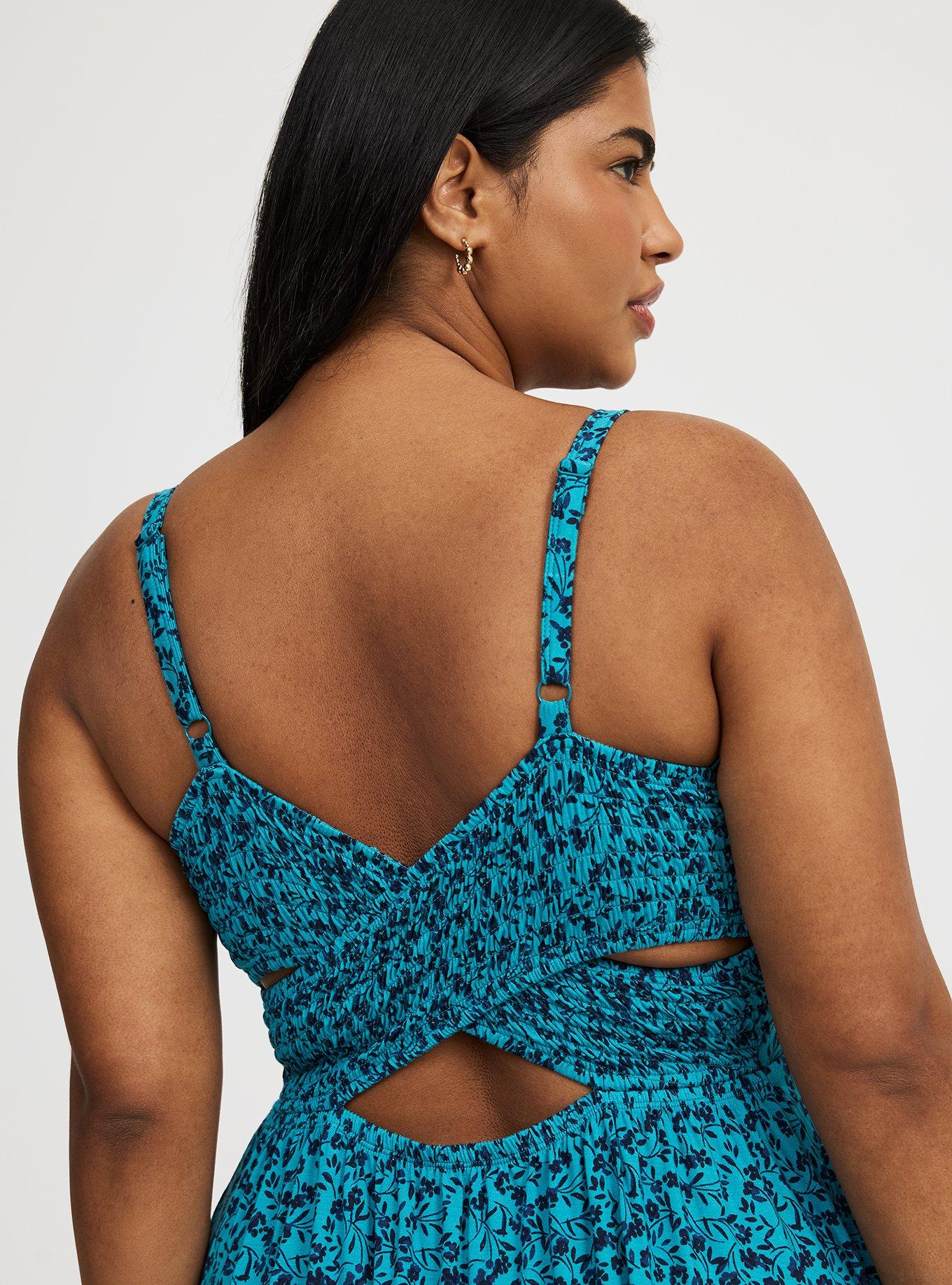 Mini Criss-Cross Back Dress
