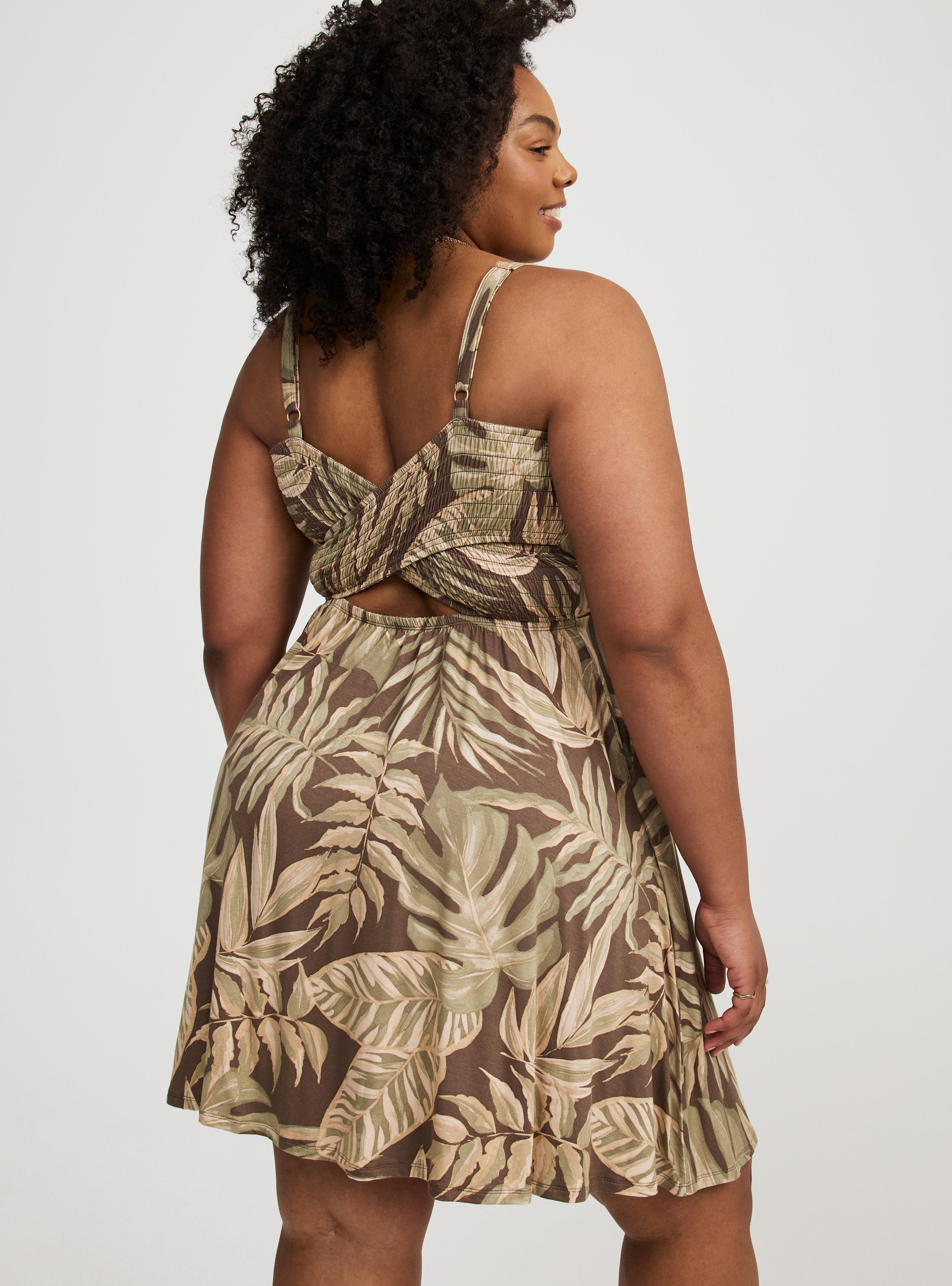 Mini Criss-Cross Back Dress