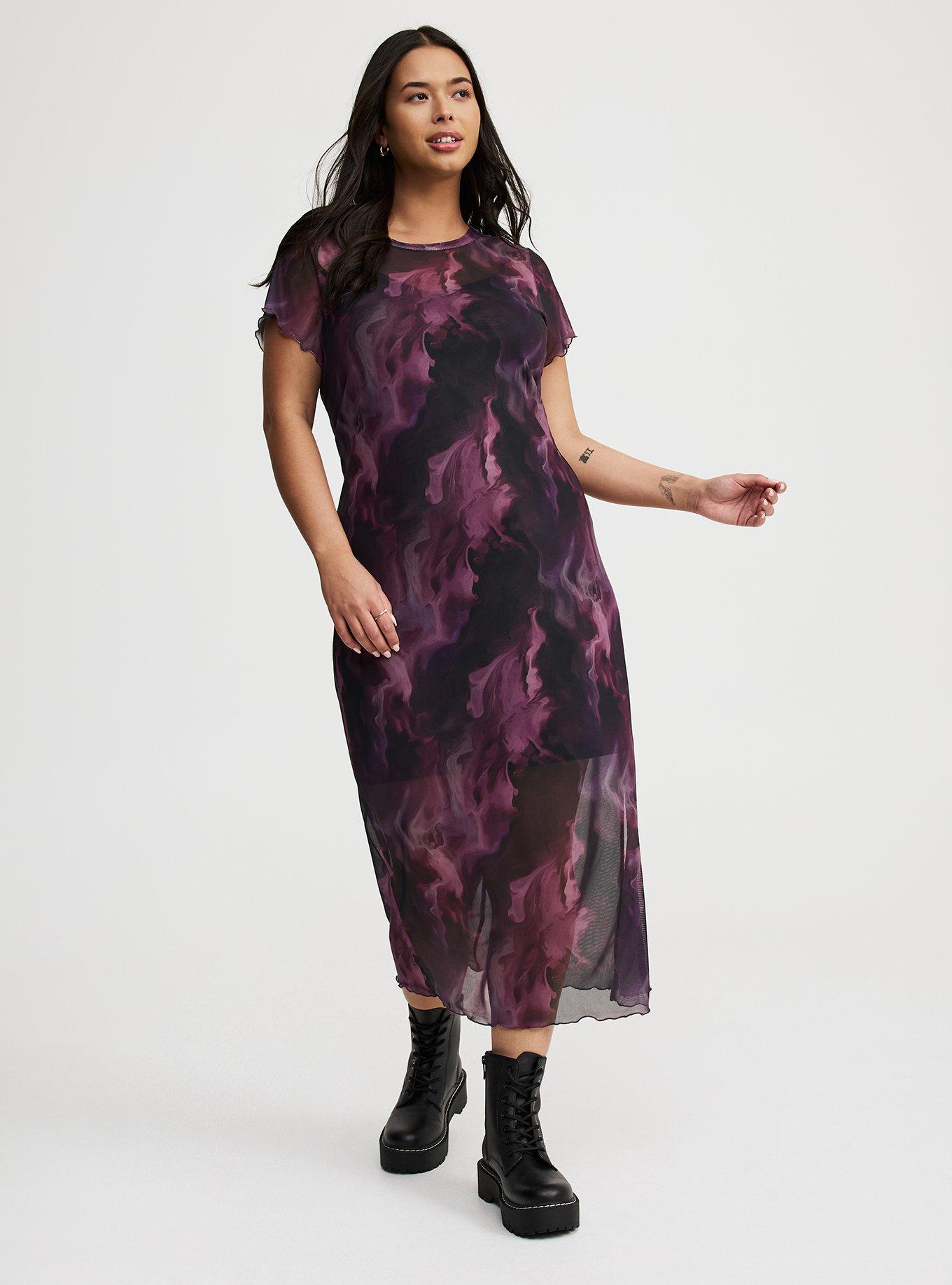 Column Tee Maxi Dress