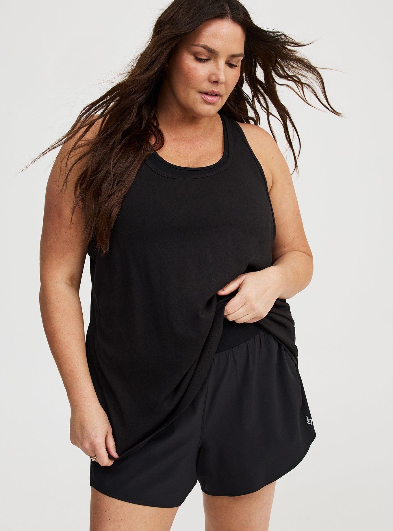 Performance Cotton Active Tank With Bra
