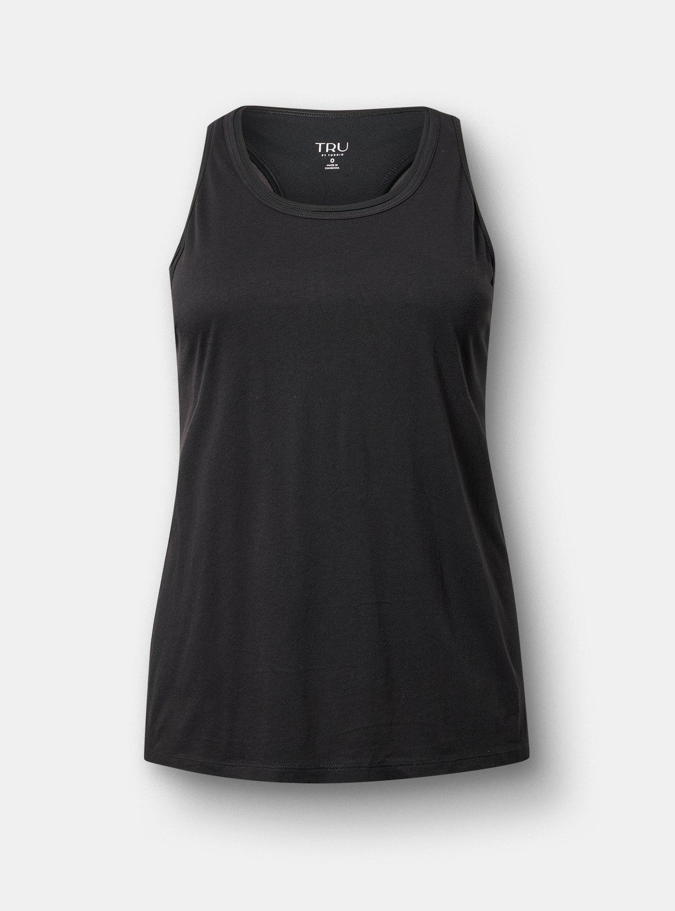 Performance Cotton Active Tank With Bra
