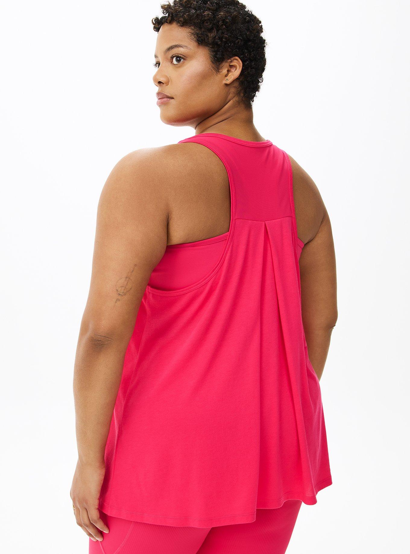 Performance Cotton Active Tank With Bra