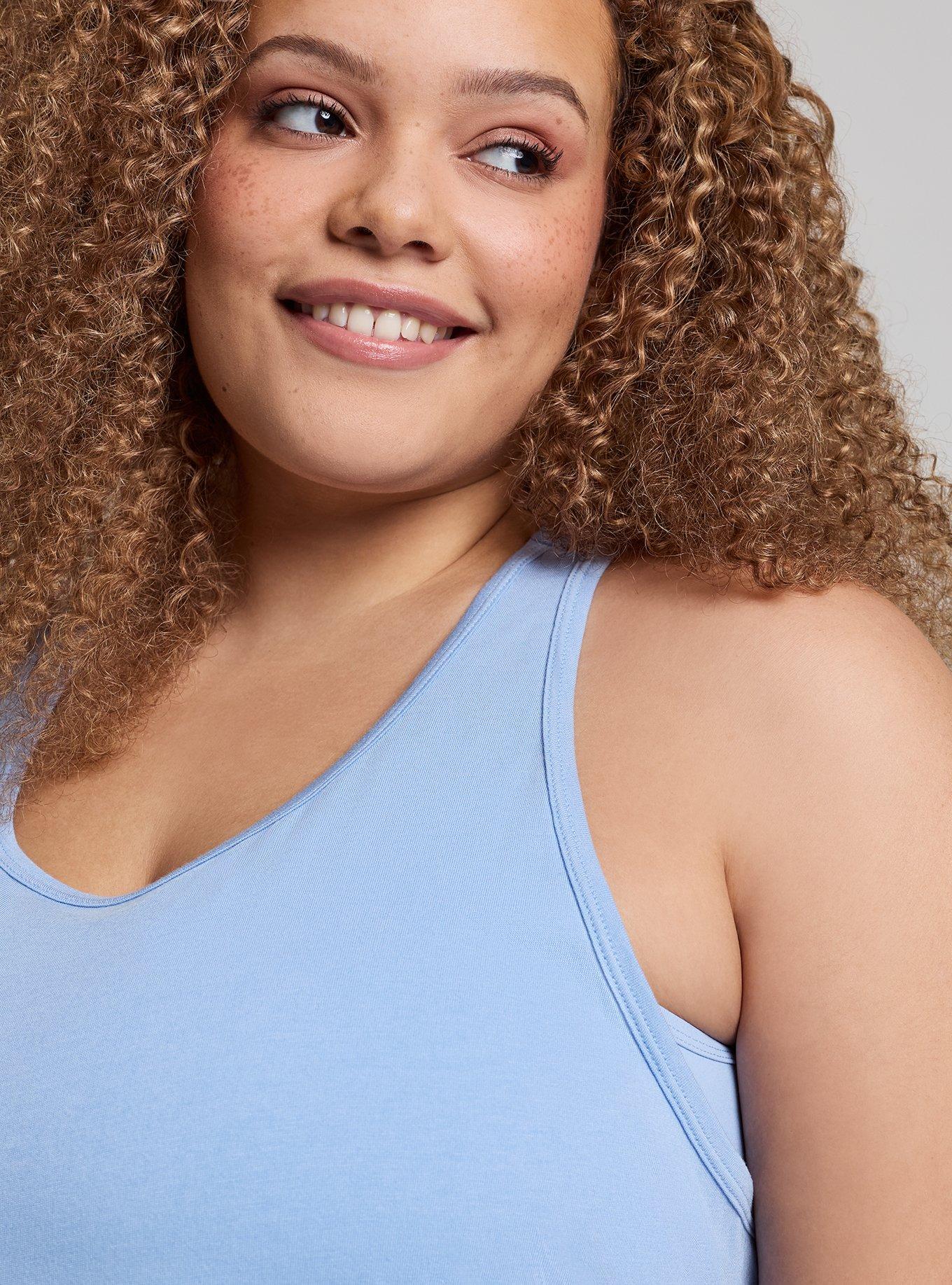 TRU Performance Cotton Active Tank 2-in-1 Bra, POLARIS STAR, alternate