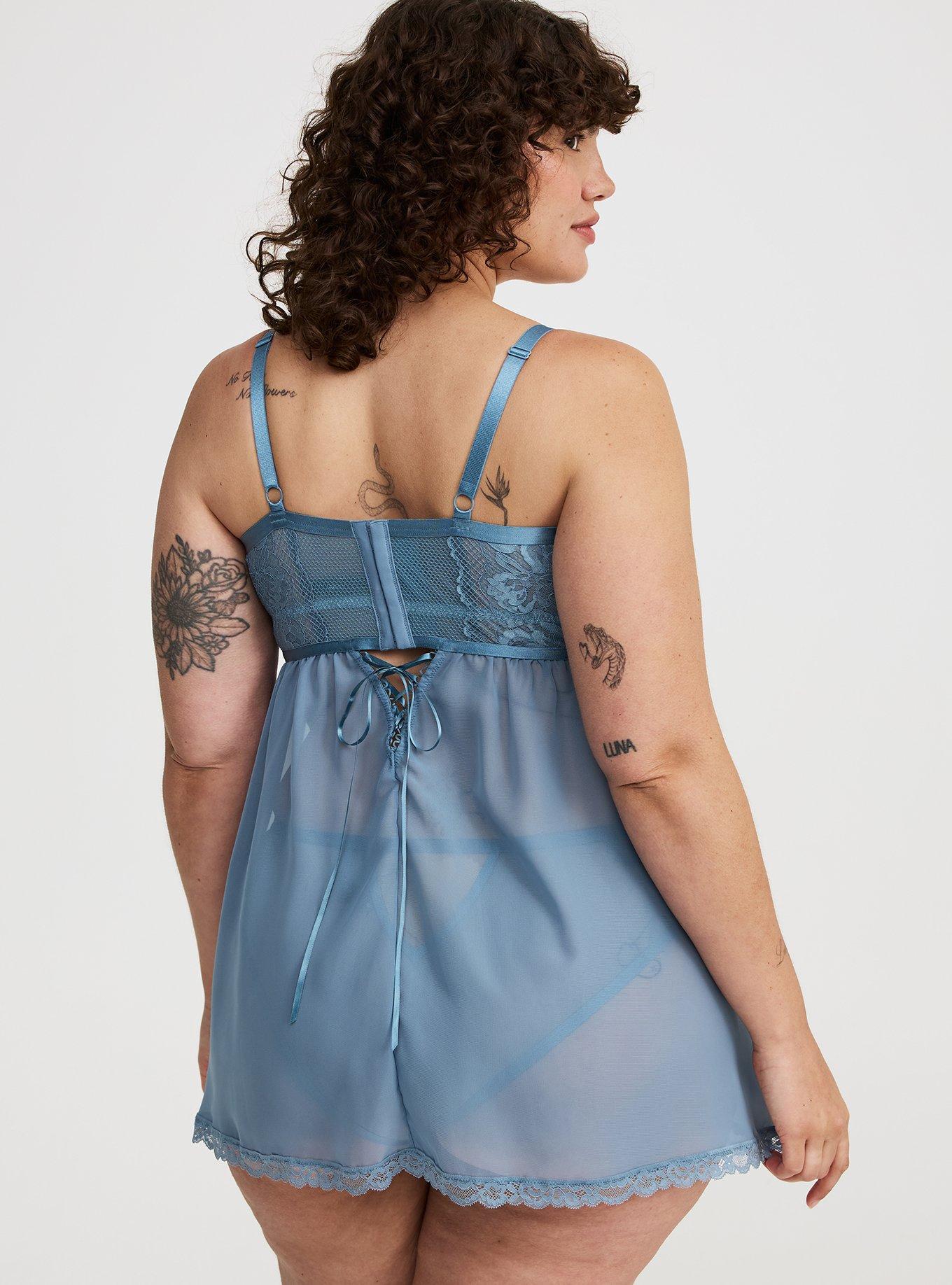 Underwire Bella Donna Lace Babydoll