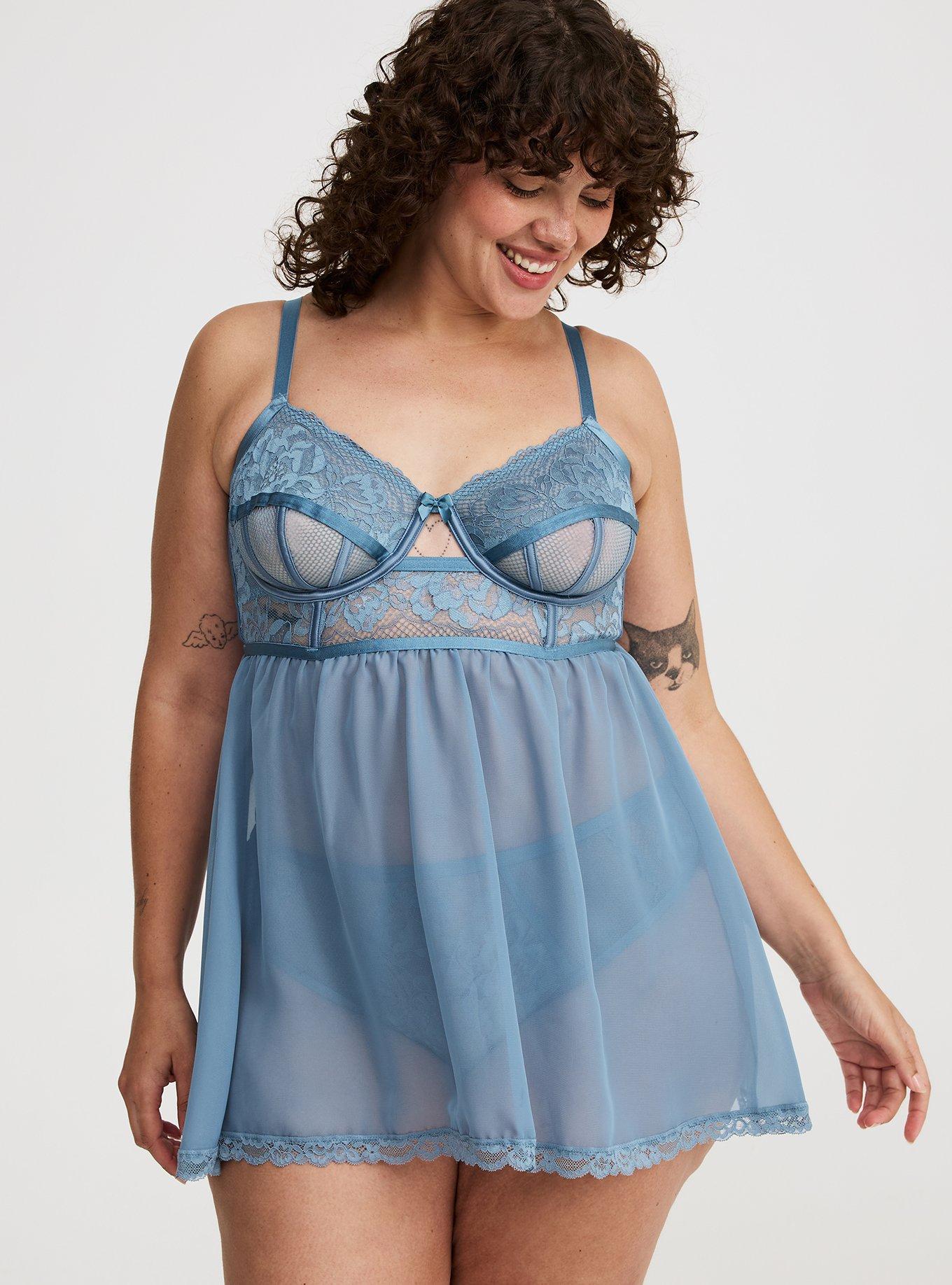 Underwire Bella Donna Lace Babydoll