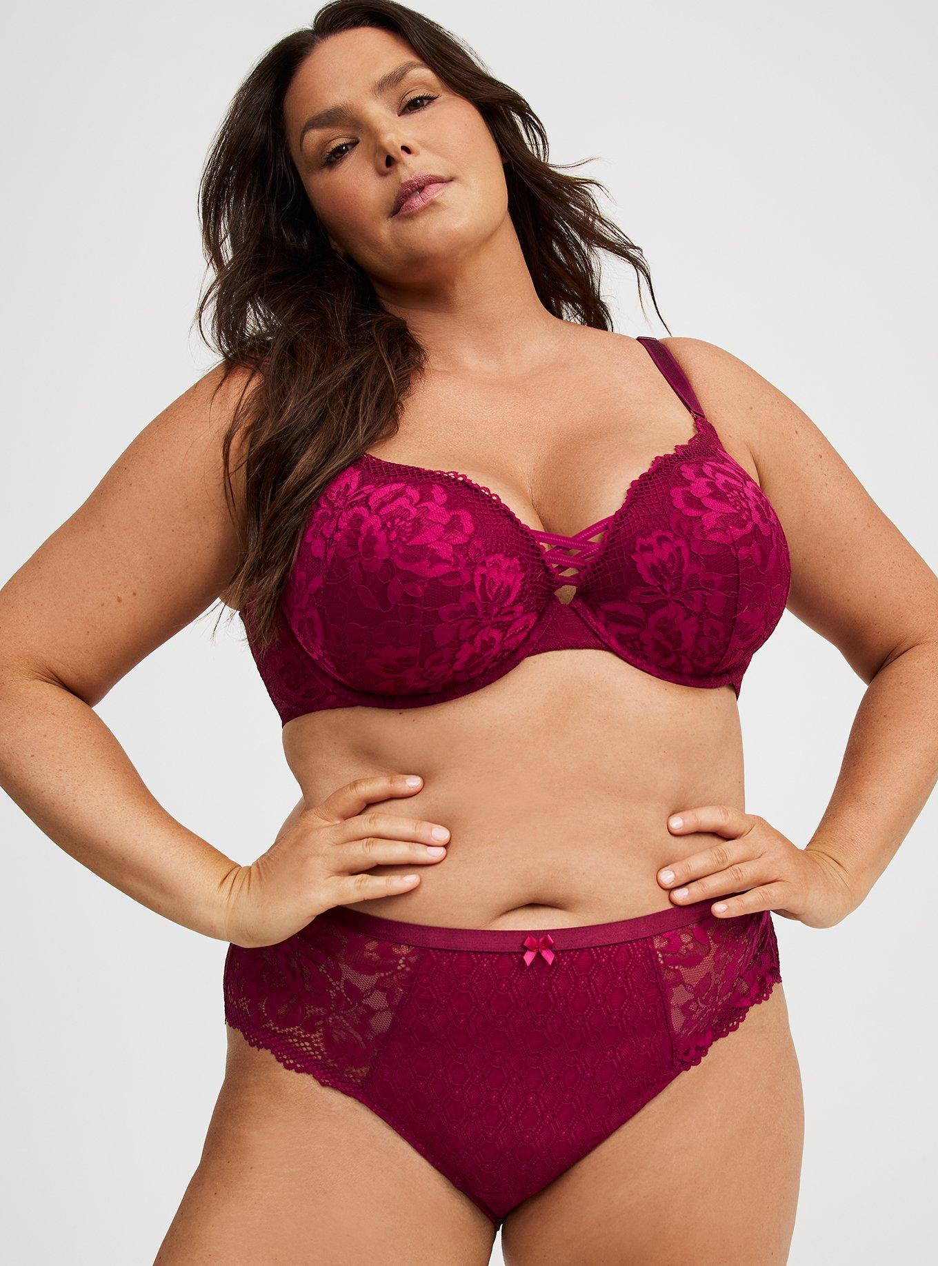 Unlined Bella Donna Lace Bralette