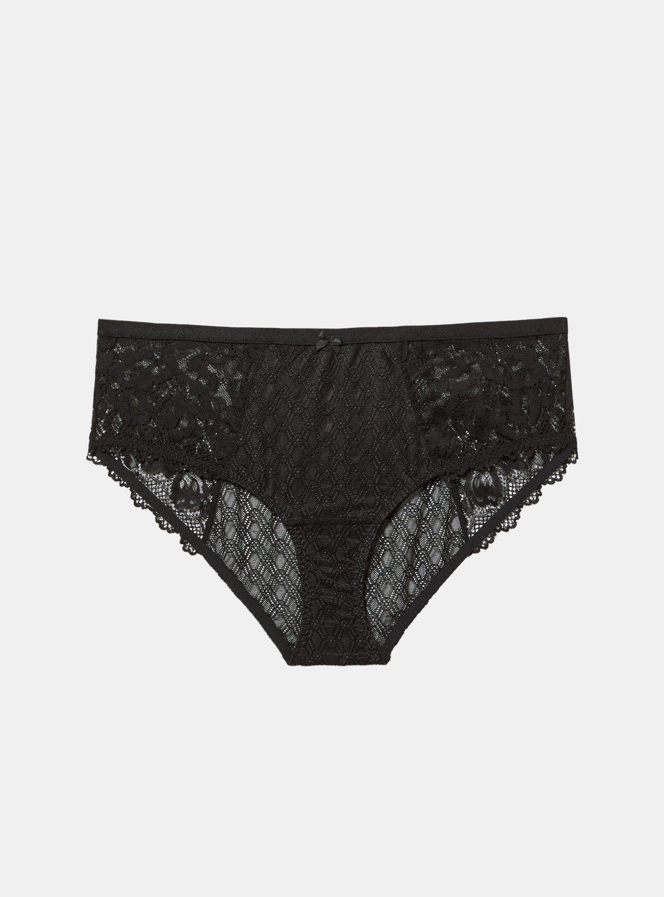 Lace Mid-Rise Hipster Panty