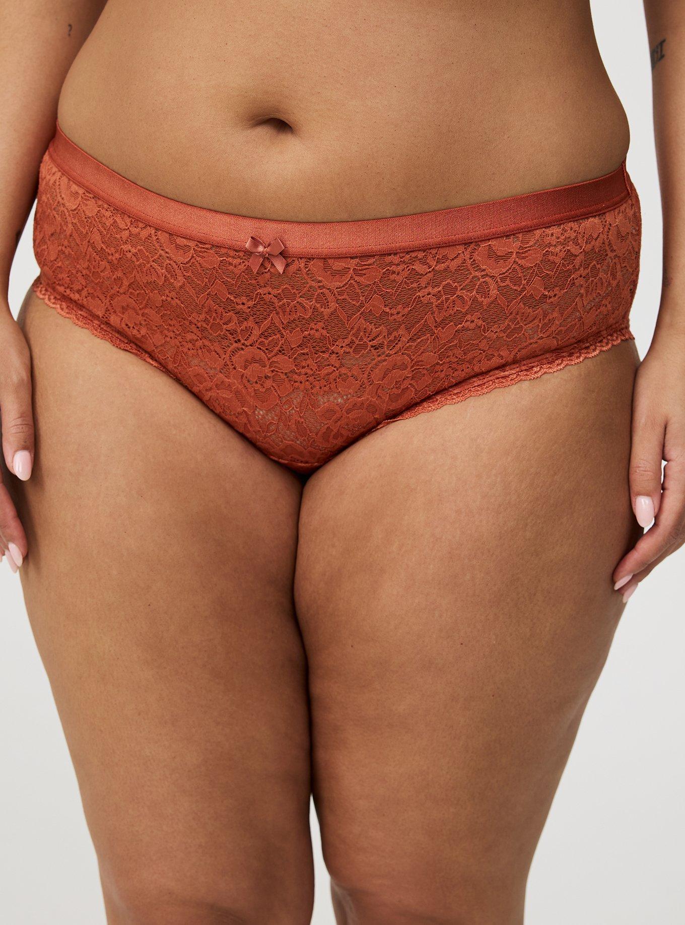 Super Soft Lace Mid-Rise Hipster Panty