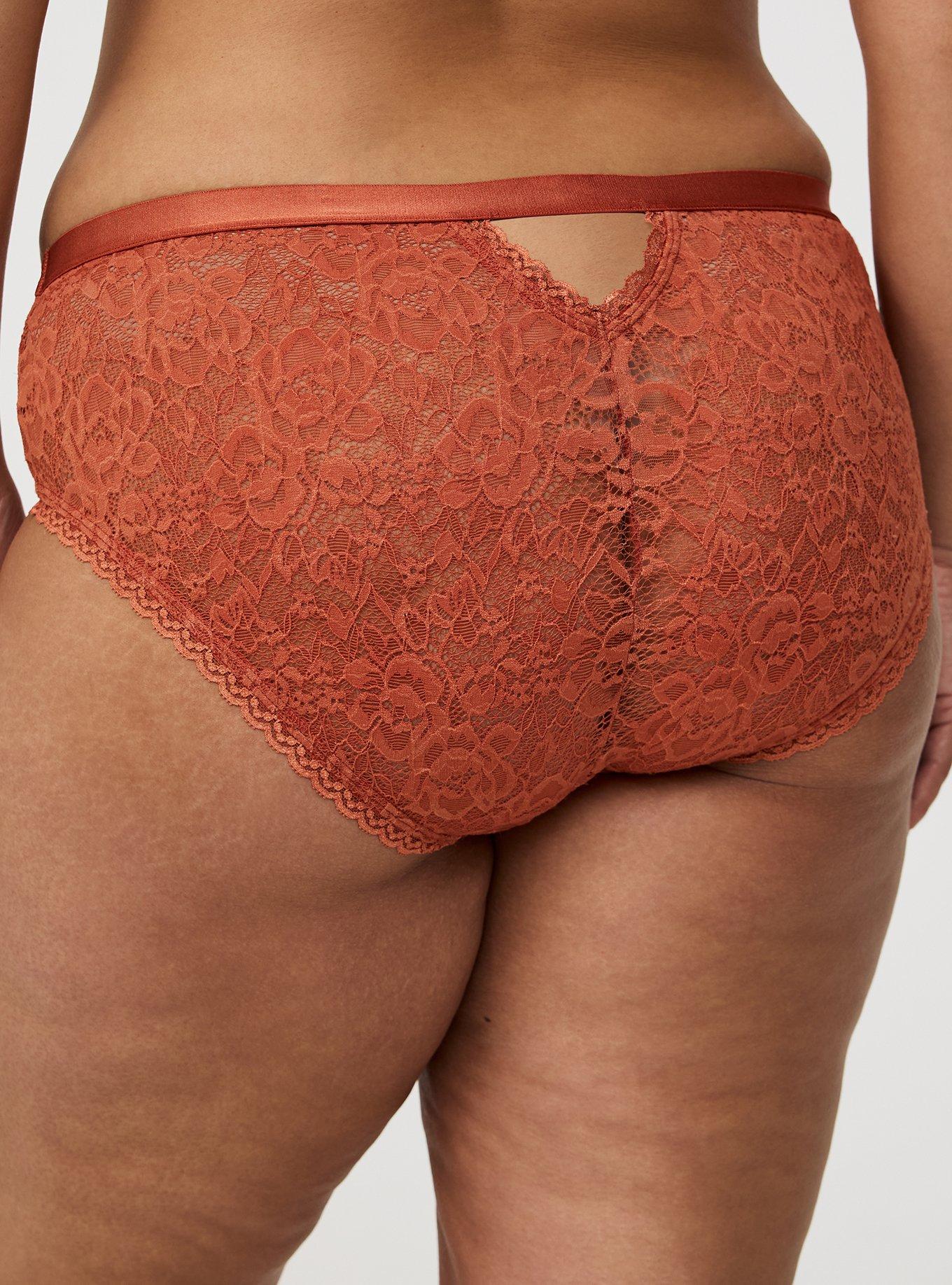 Super Soft Lace Mid-Rise Hipster Panty