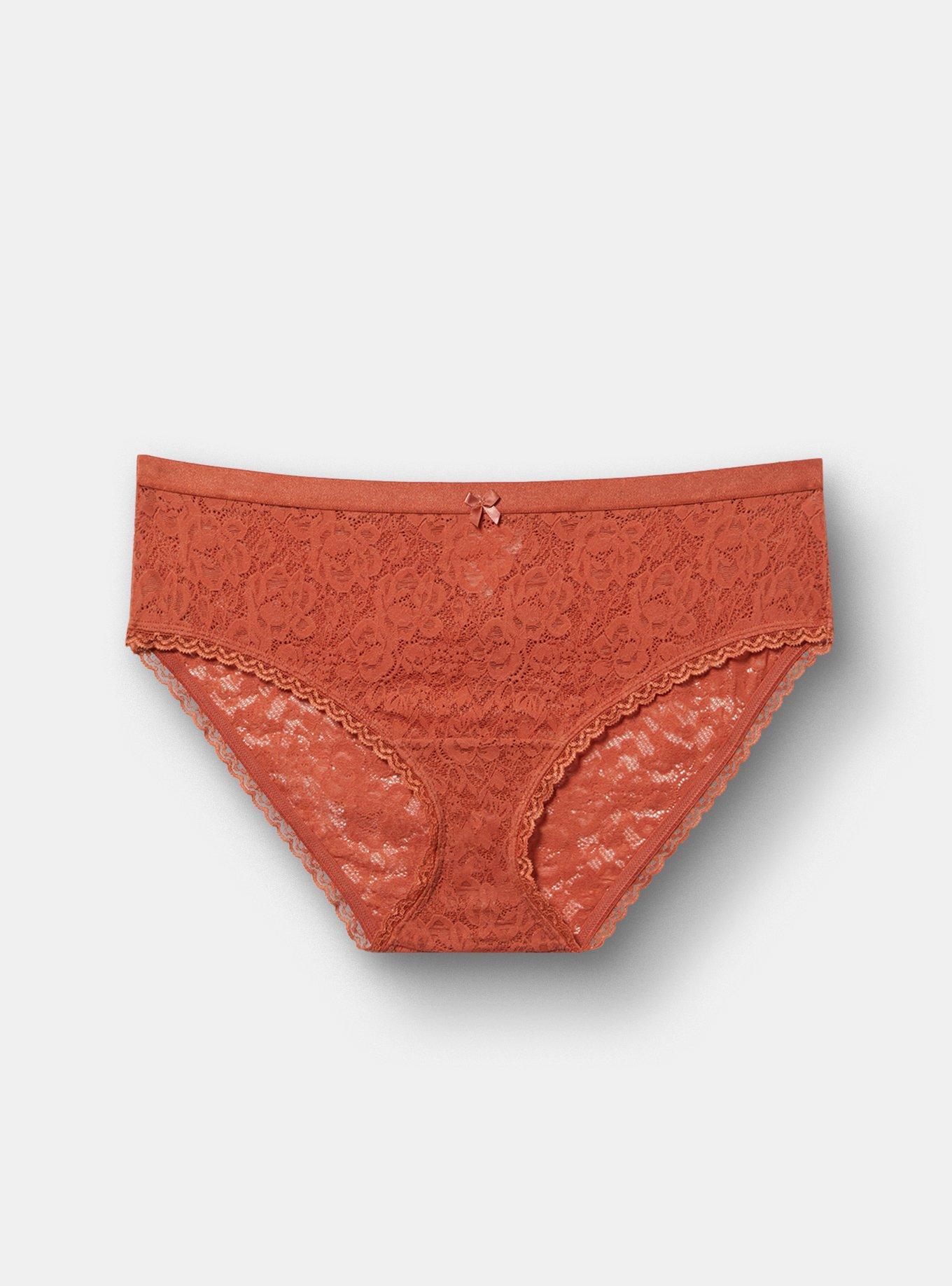 Super Soft Lace Mid-Rise Hipster Panty