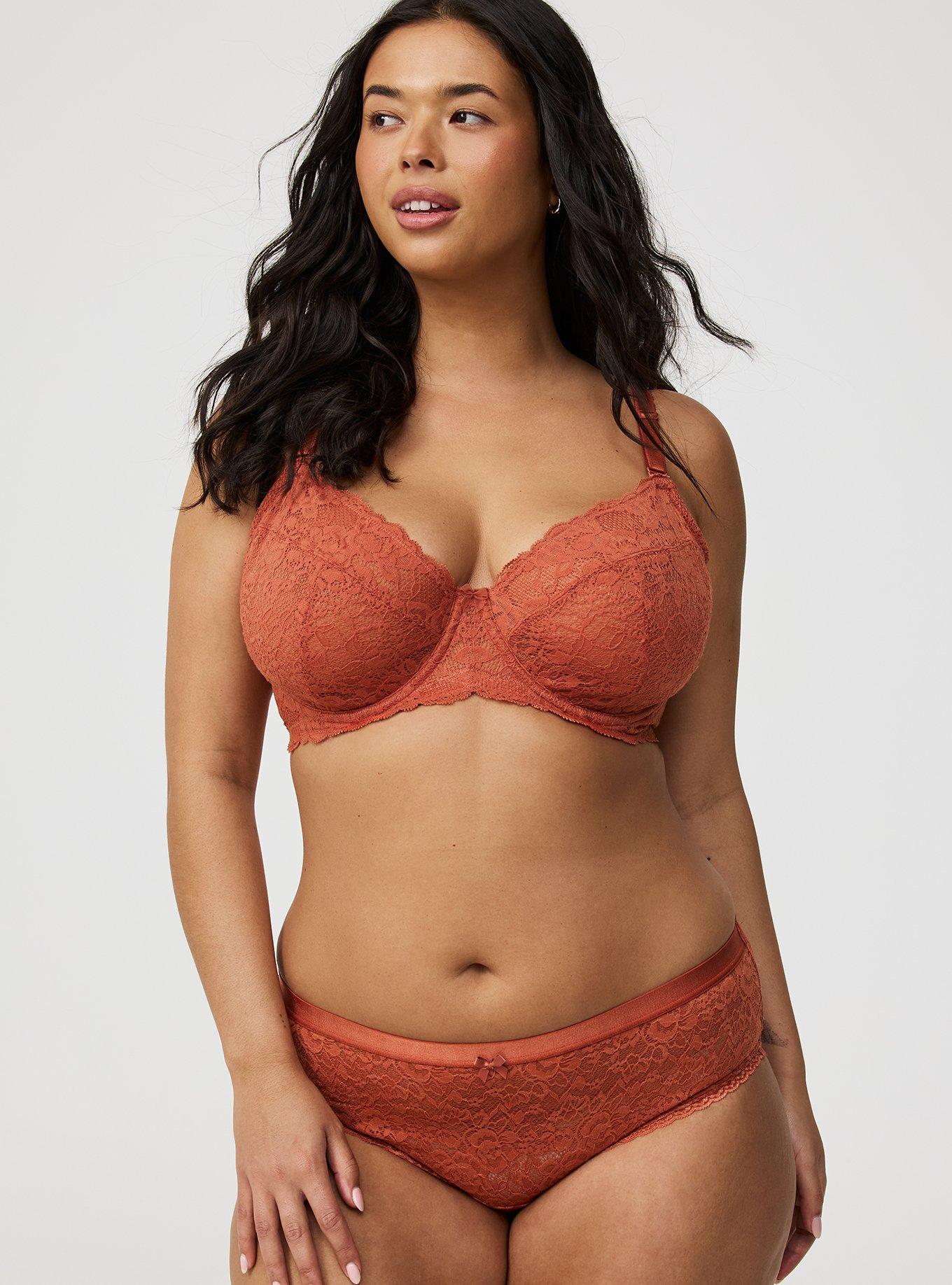Super Soft Lace Mid-Rise Hipster Panty