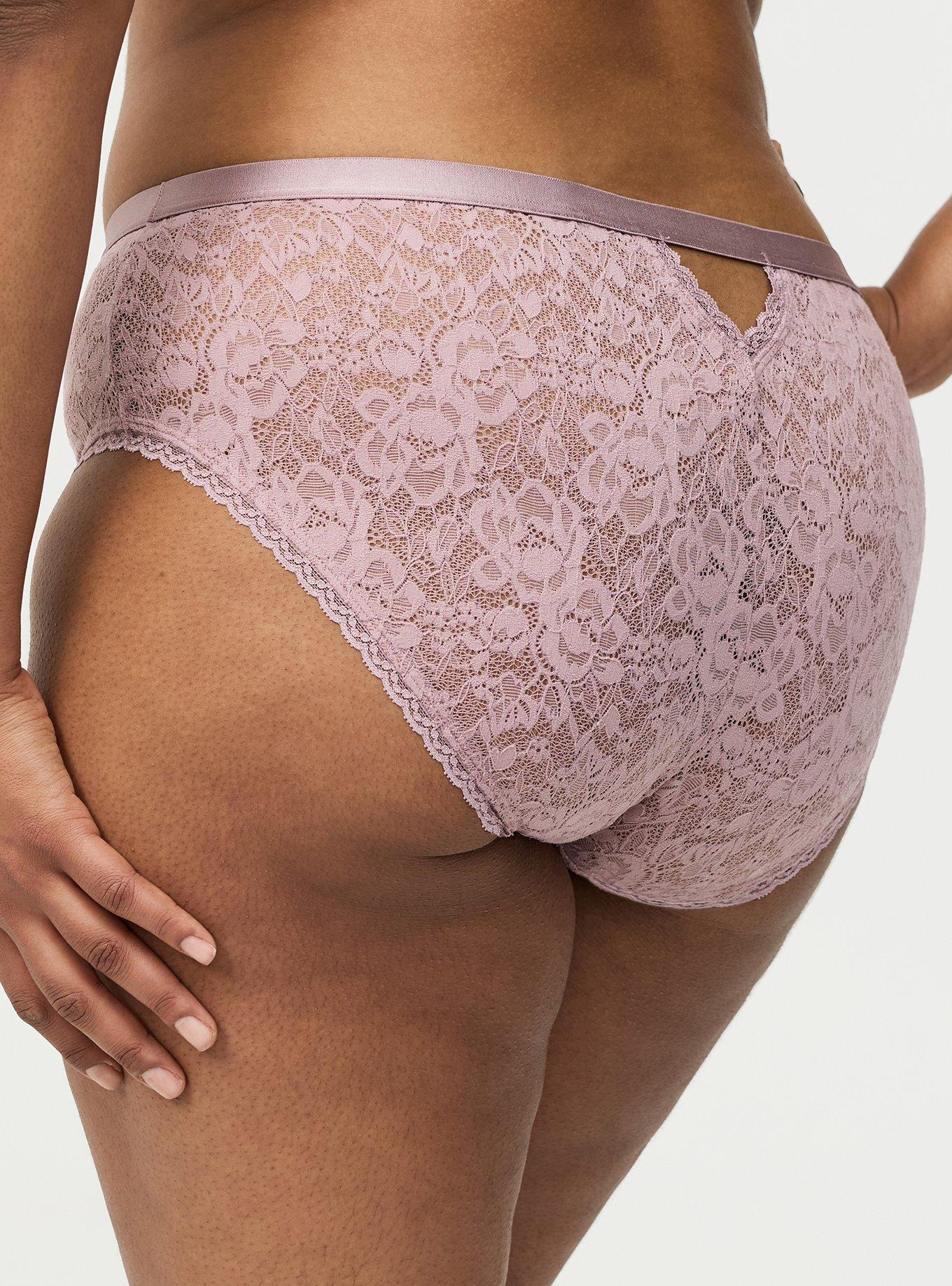 Super Soft Lace Mid-Rise Hipster Panty