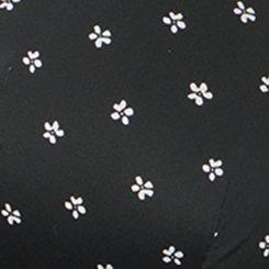 Wire-Free Push-Up Bra, DAISY DOT RICH BLACK, swatch