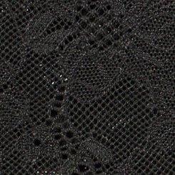 Poppy Lace Mid-Rise Brief Panty, RICH BLACK, swatch