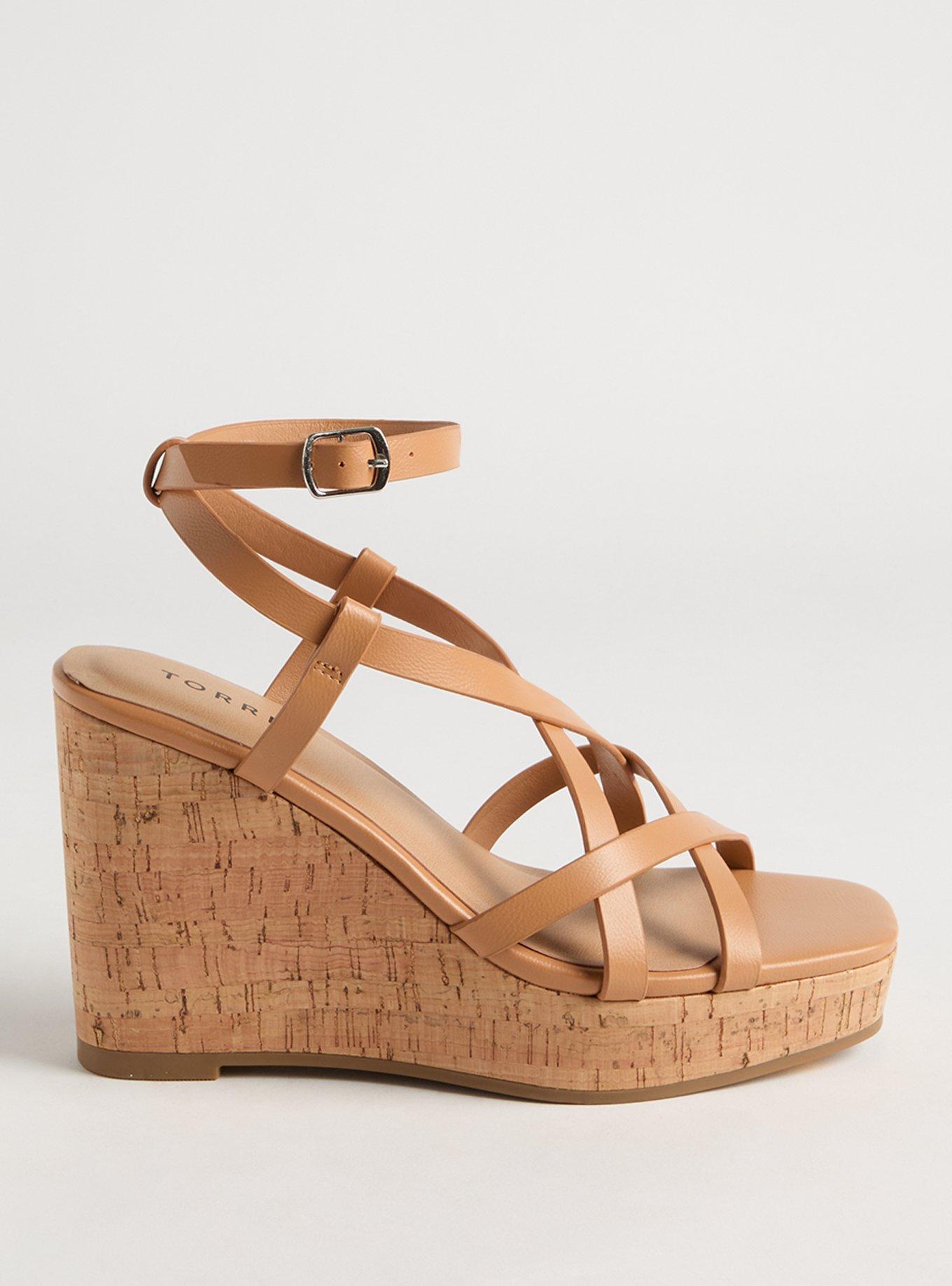 Square Toe Strappy Wedge (WW)