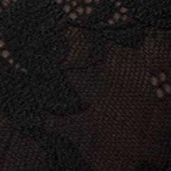 Plunge Unlined Bra, RICH BLACK, swatch