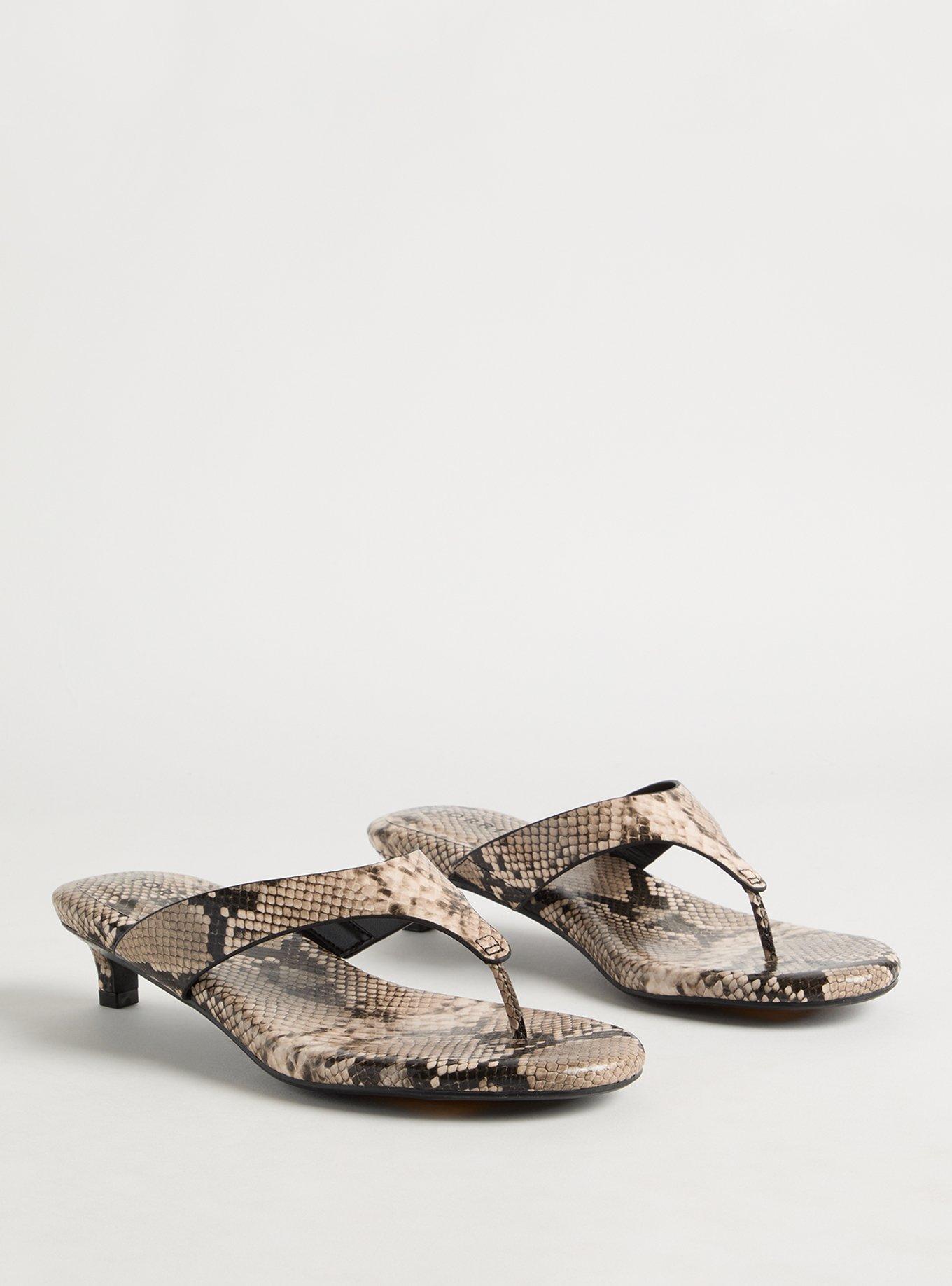 Kitten Heel Sandal