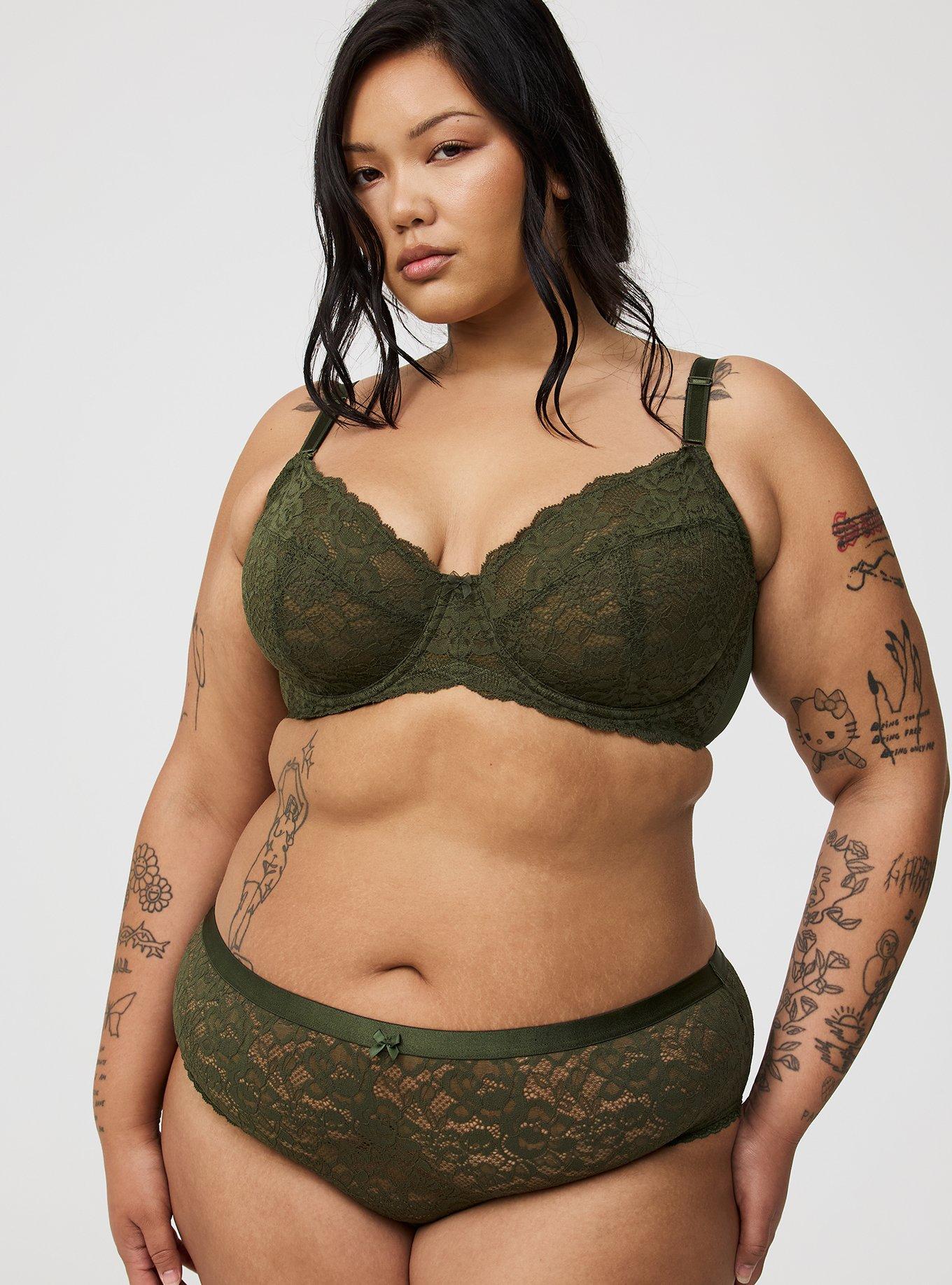 Full-Coverage Unlined Bra
