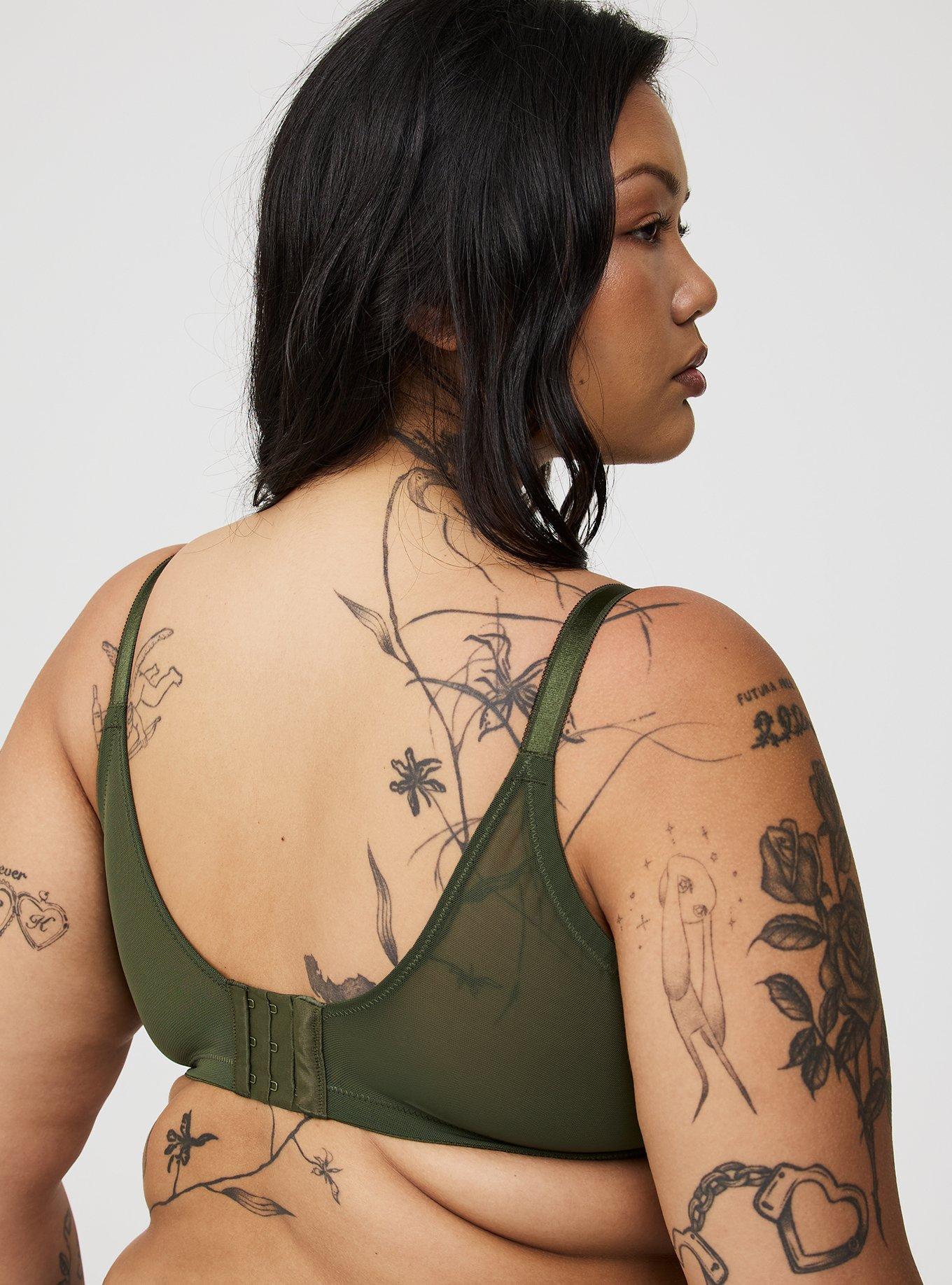 Full-Coverage Unlined Bra