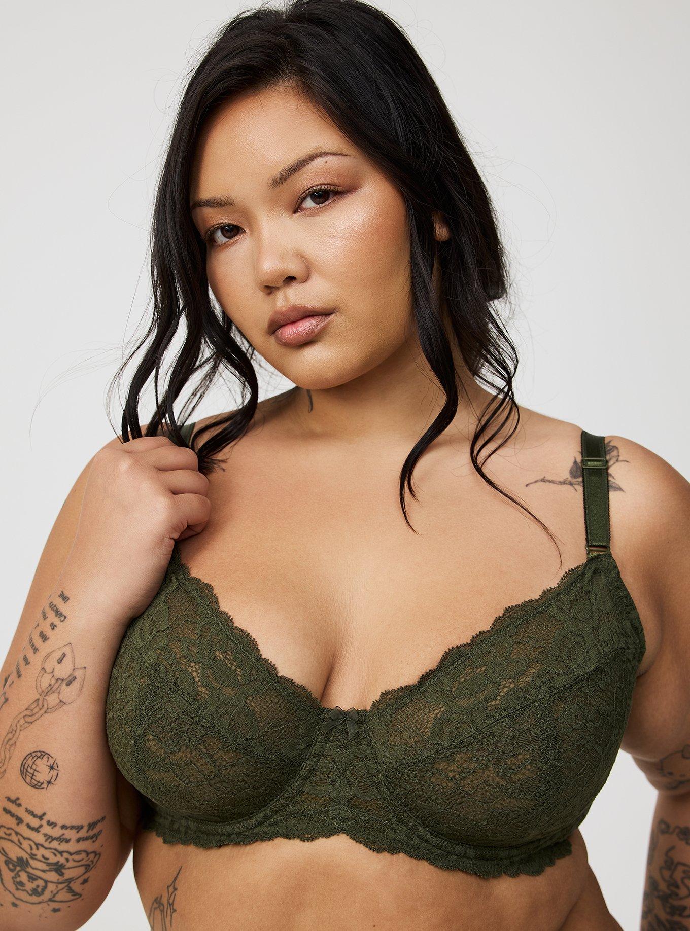 Full-Coverage Unlined Bra