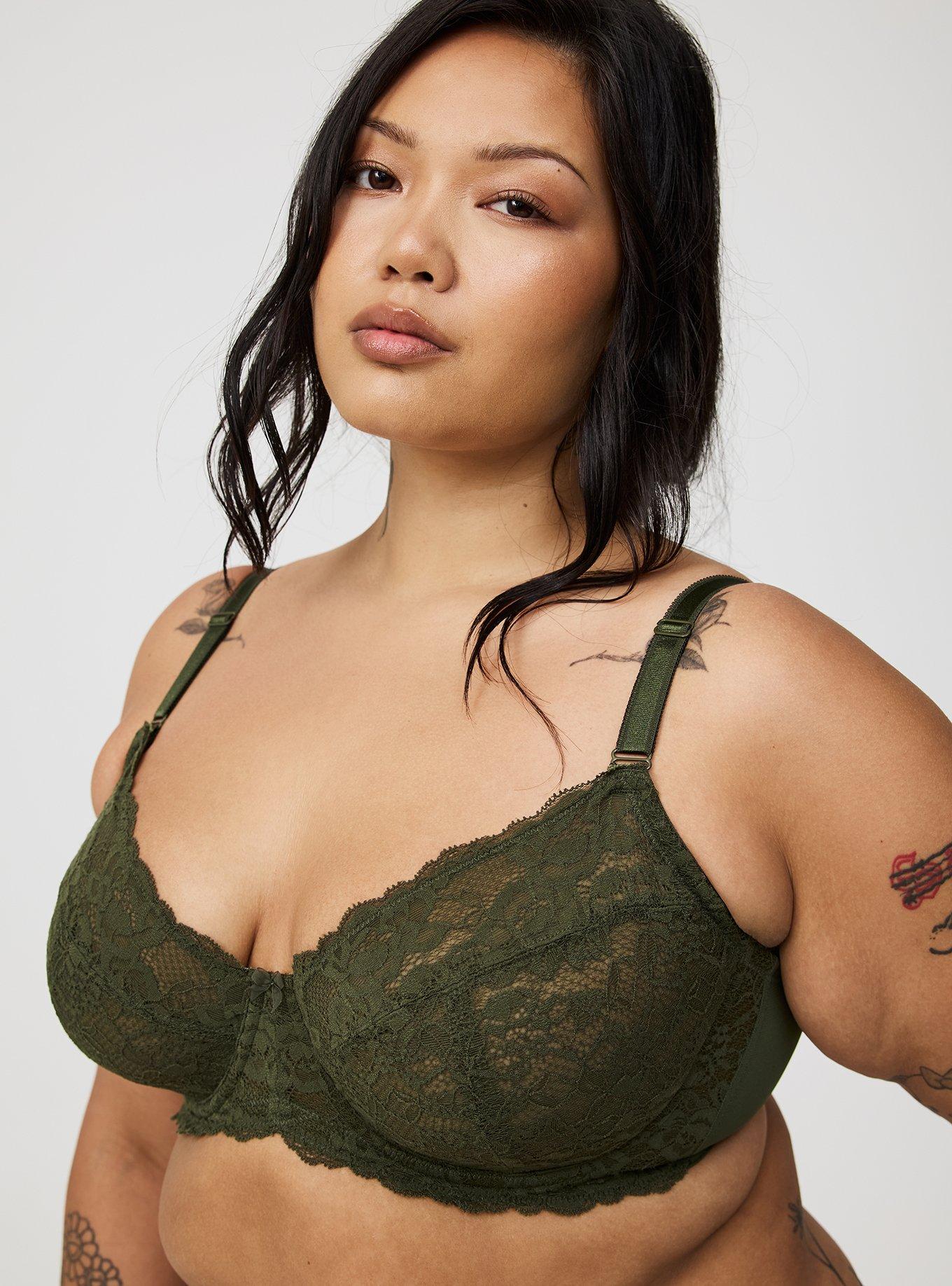 Full-Coverage Unlined Bra
