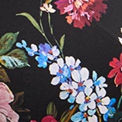 XO Plunge Push-Up Smooth Bra, CLASSICAL FLORAL MULTI, swatch