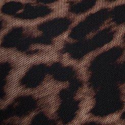 Lingerie Maxi Slip Dress, ON THE PROWL LEOPARD CHOCOLATE, swatch