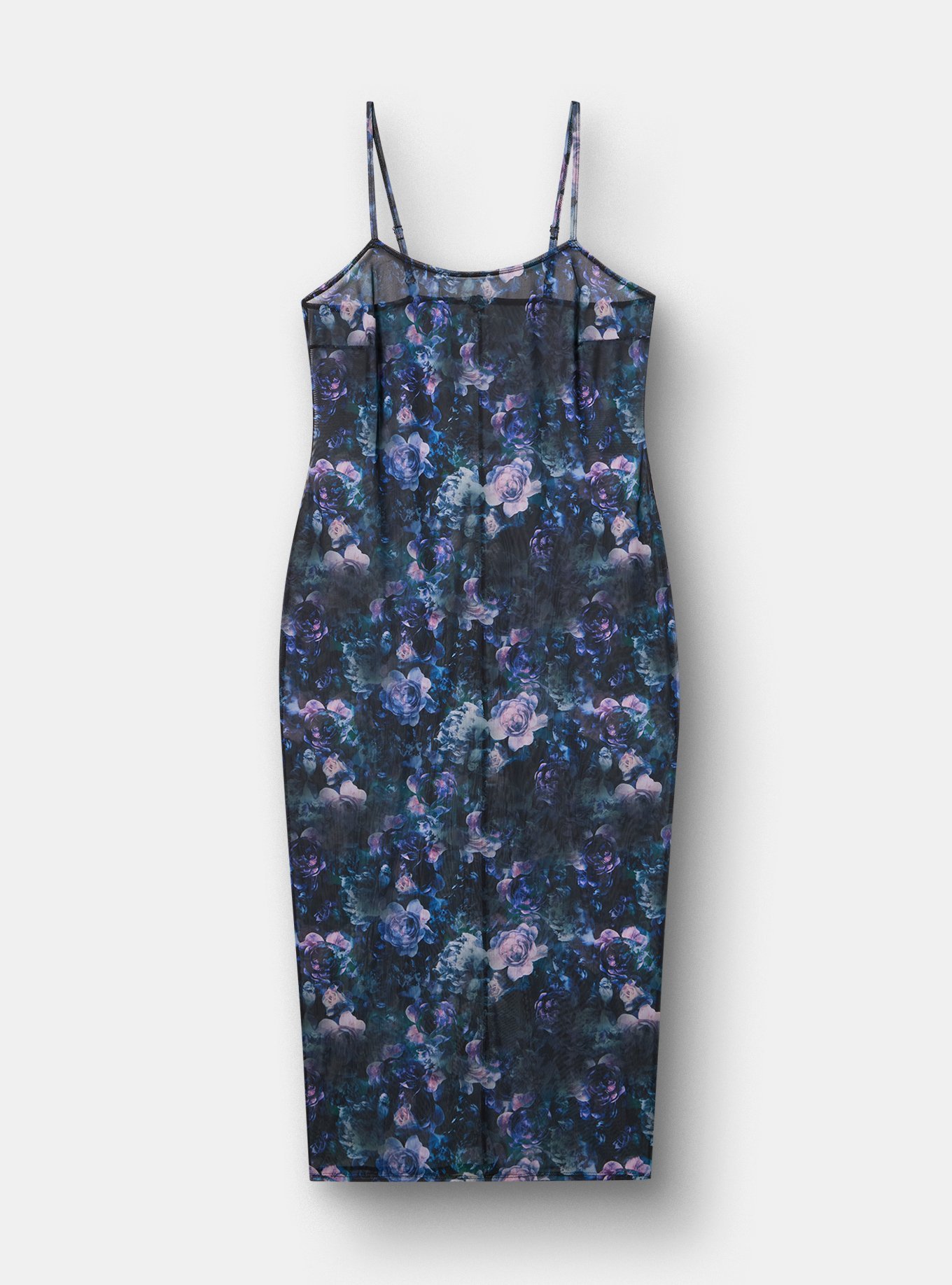 Plus Size - Lingerie Maxi Slip Dress