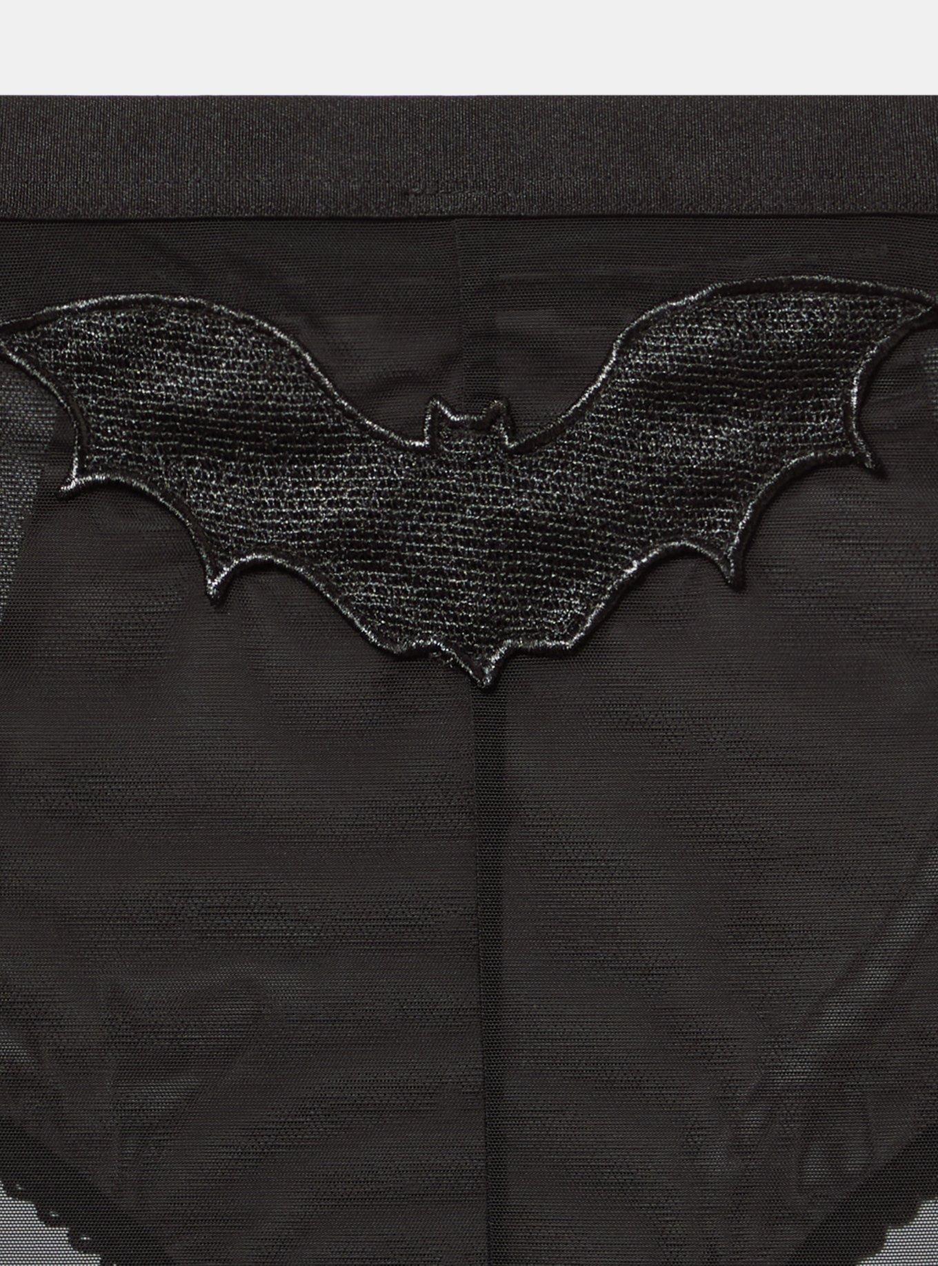 Halloween Applique Mid-Rise Lace Cheeky Panty