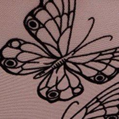 Plus Size Ruffle Flocked Mesh Tanga, DELICATE BUTTERFLY LAVENDER, swatch
