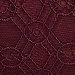 Bellissima Lace Mid-Rise Hipster Panty, WINETASTING, swatch