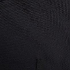 Plus Size Bell Sleeve Mesh Crop Top, RICH BLACK, swatch