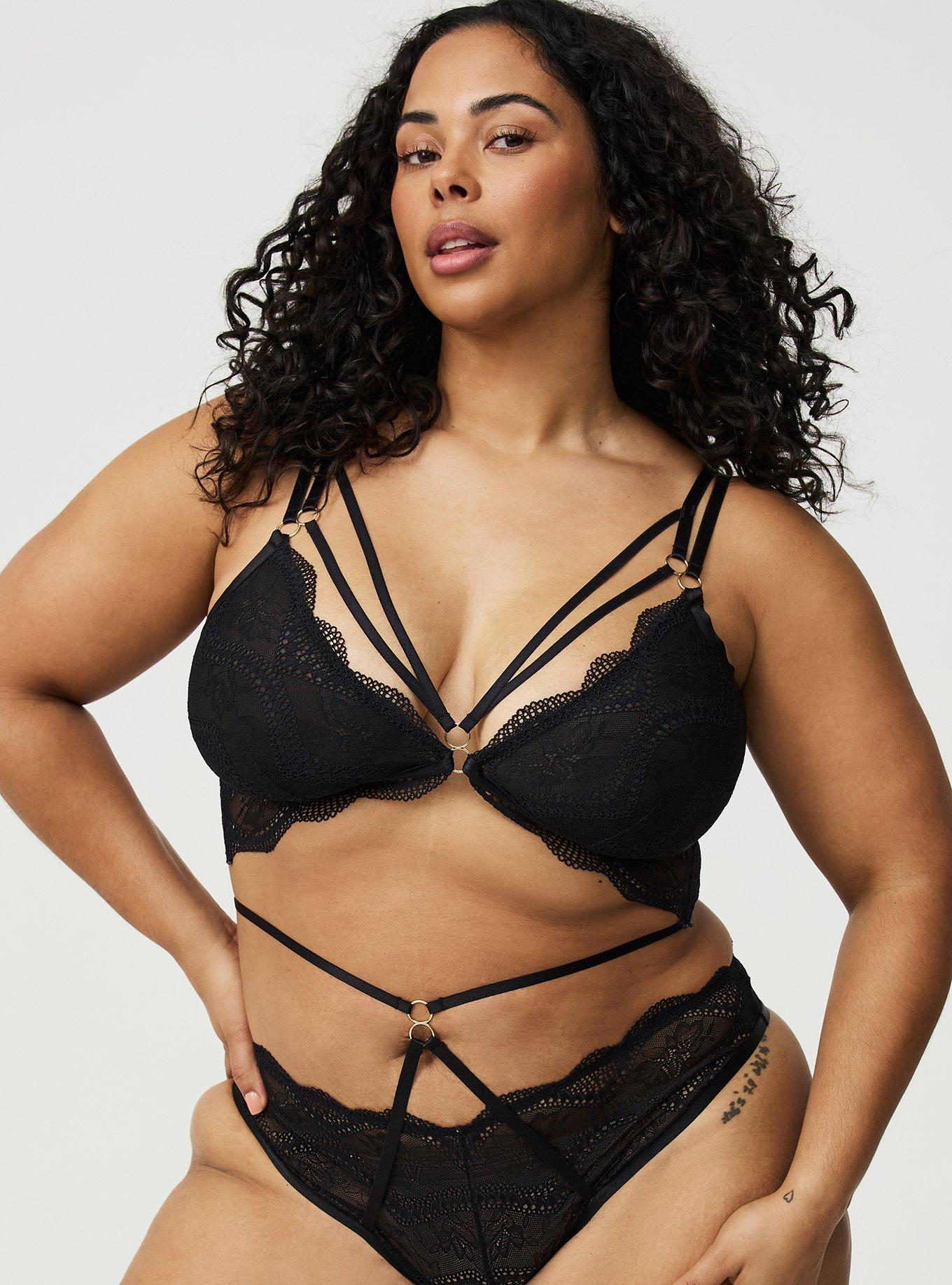 Strappy Wireless Lace Bralette