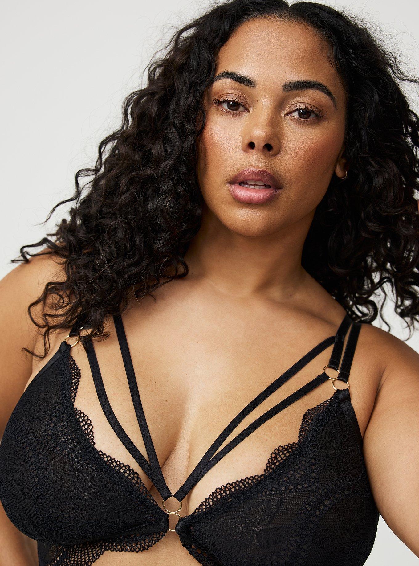 Strappy Wireless Lace Bralette