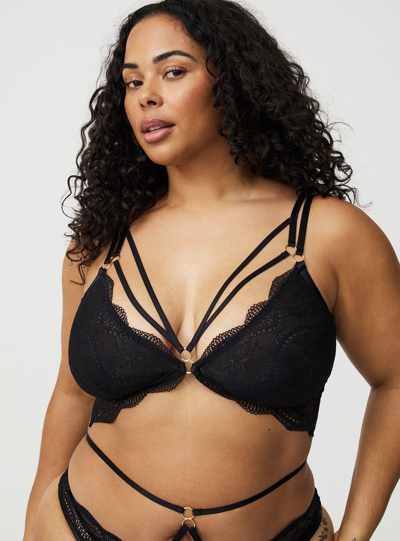 Strappy Wireless Lace Bralette