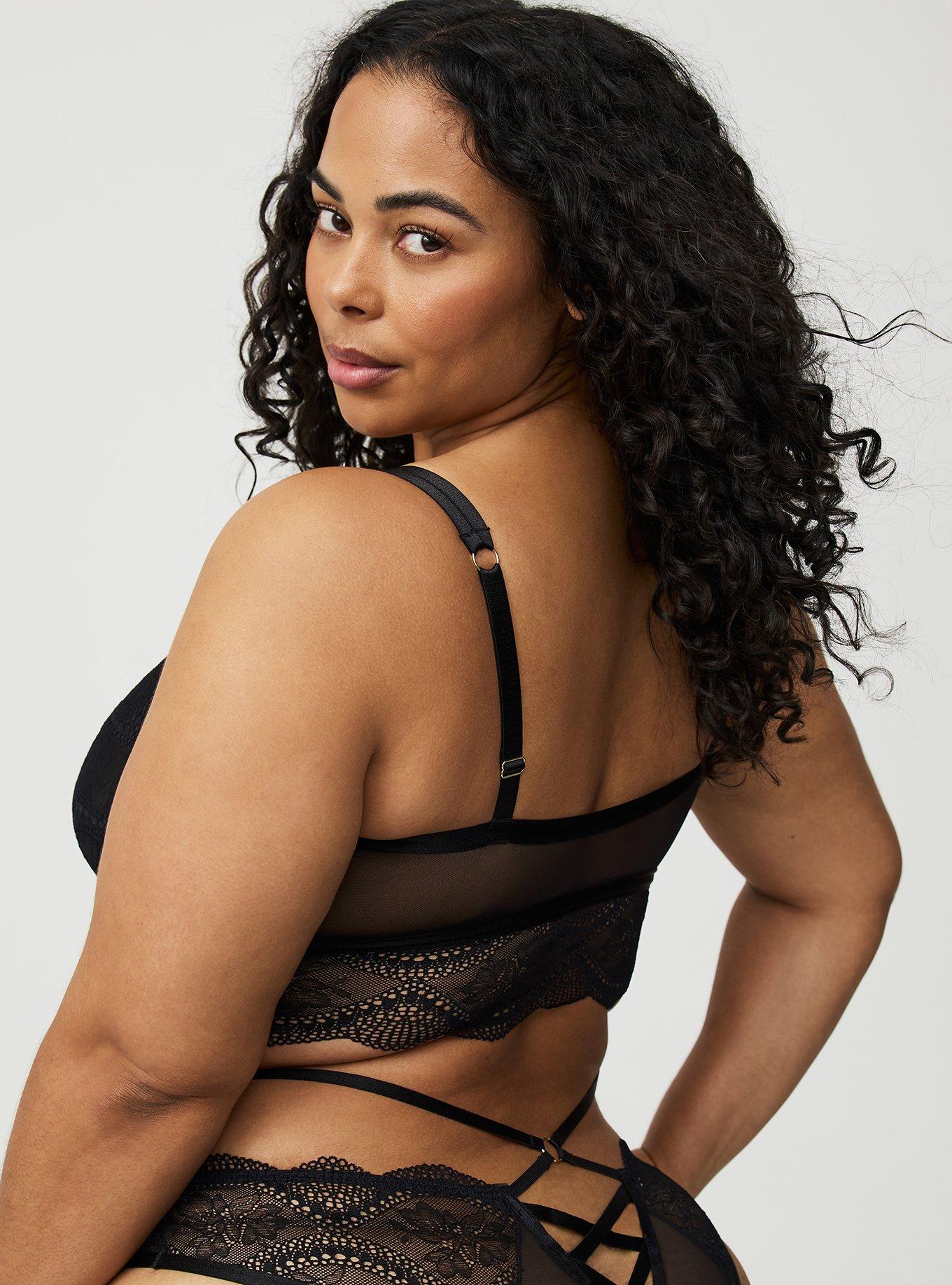 Strappy Wireless Lace Bralette