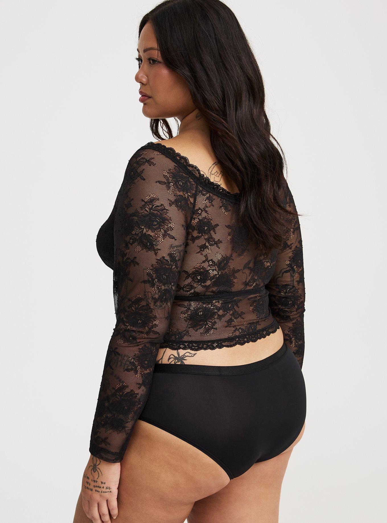 Off-Shoulder Lace Top