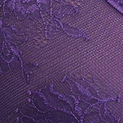 Plus Size Off-Shoulder Lace Top, MULBERRY PURPLE, swatch