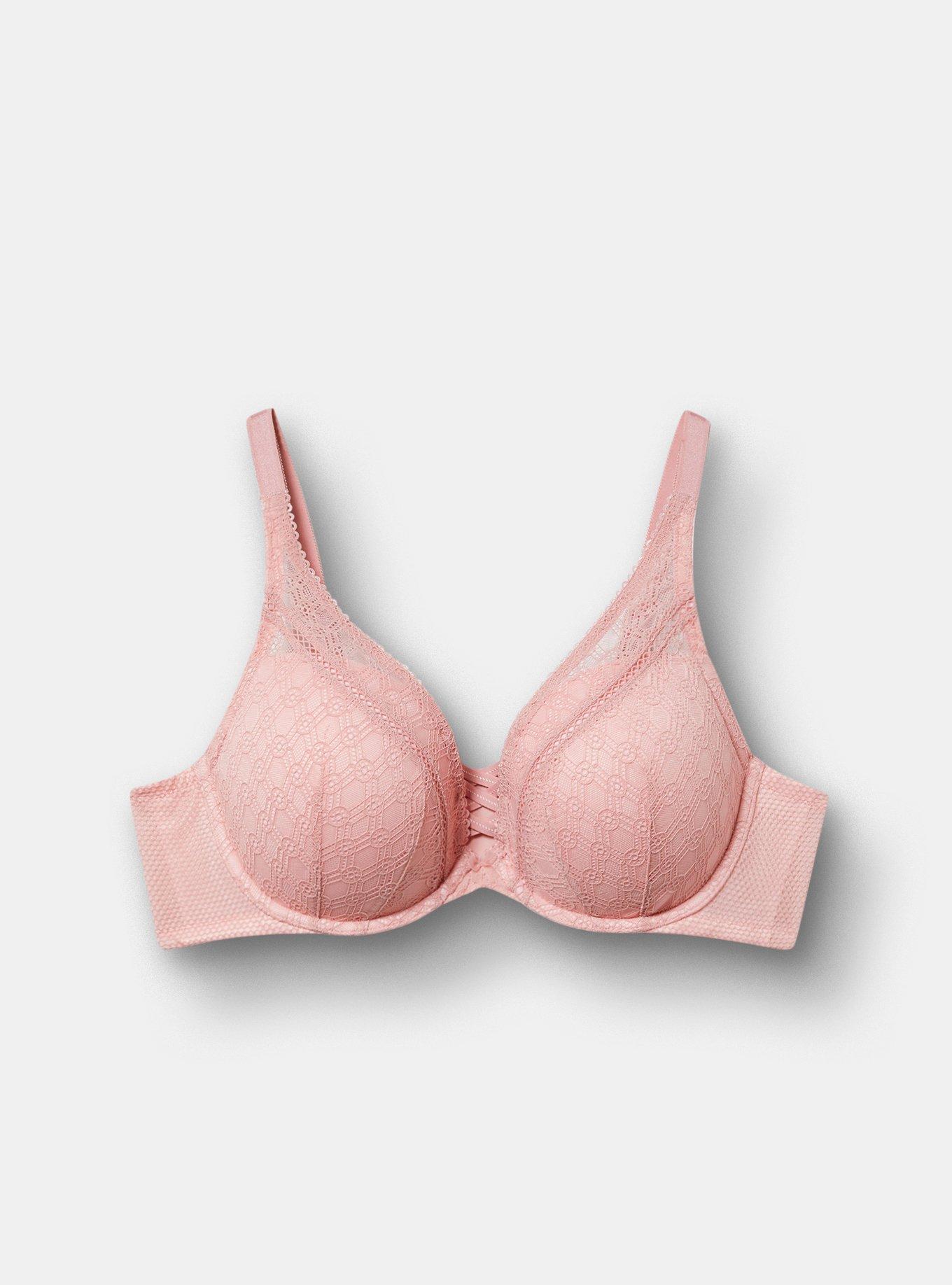 Plus Size - XO Plunge Push-Up High Apex Bra - Torrid