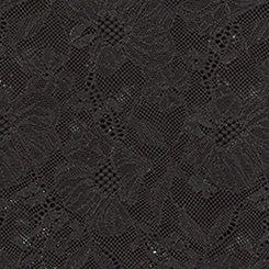 Lace High-Rise Short Panty, RICH BLACK, swatch