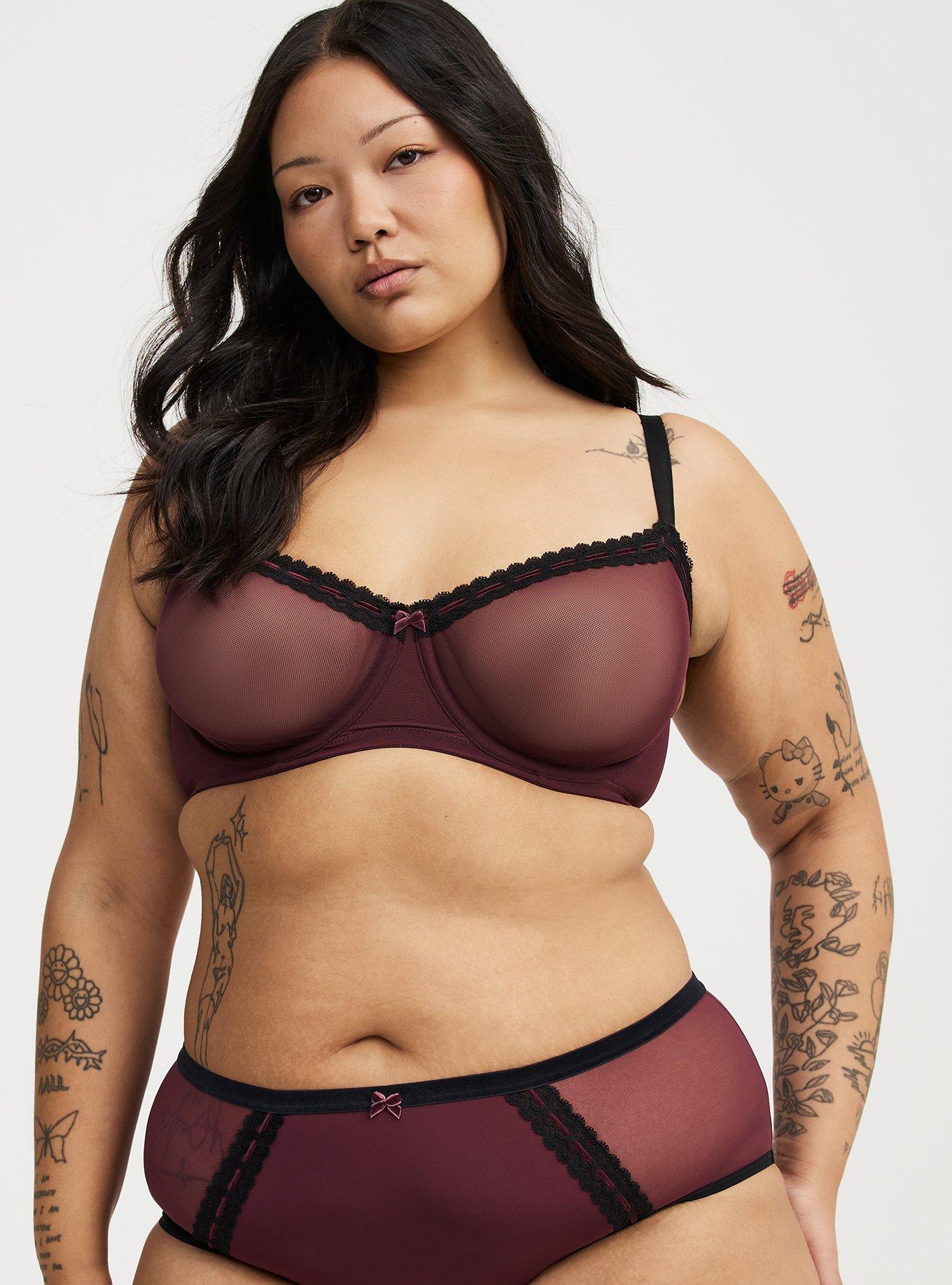 Unlined Balconette Bra