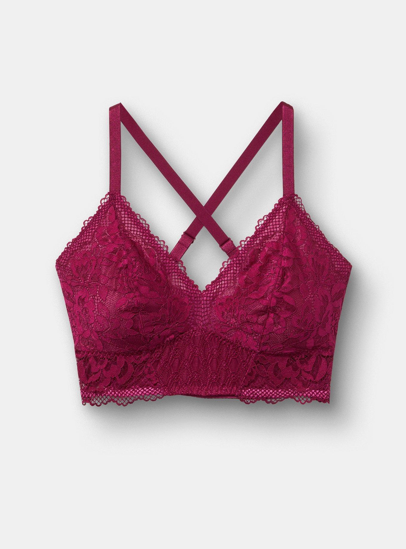 Unlined Bella Donna Lace Bralette