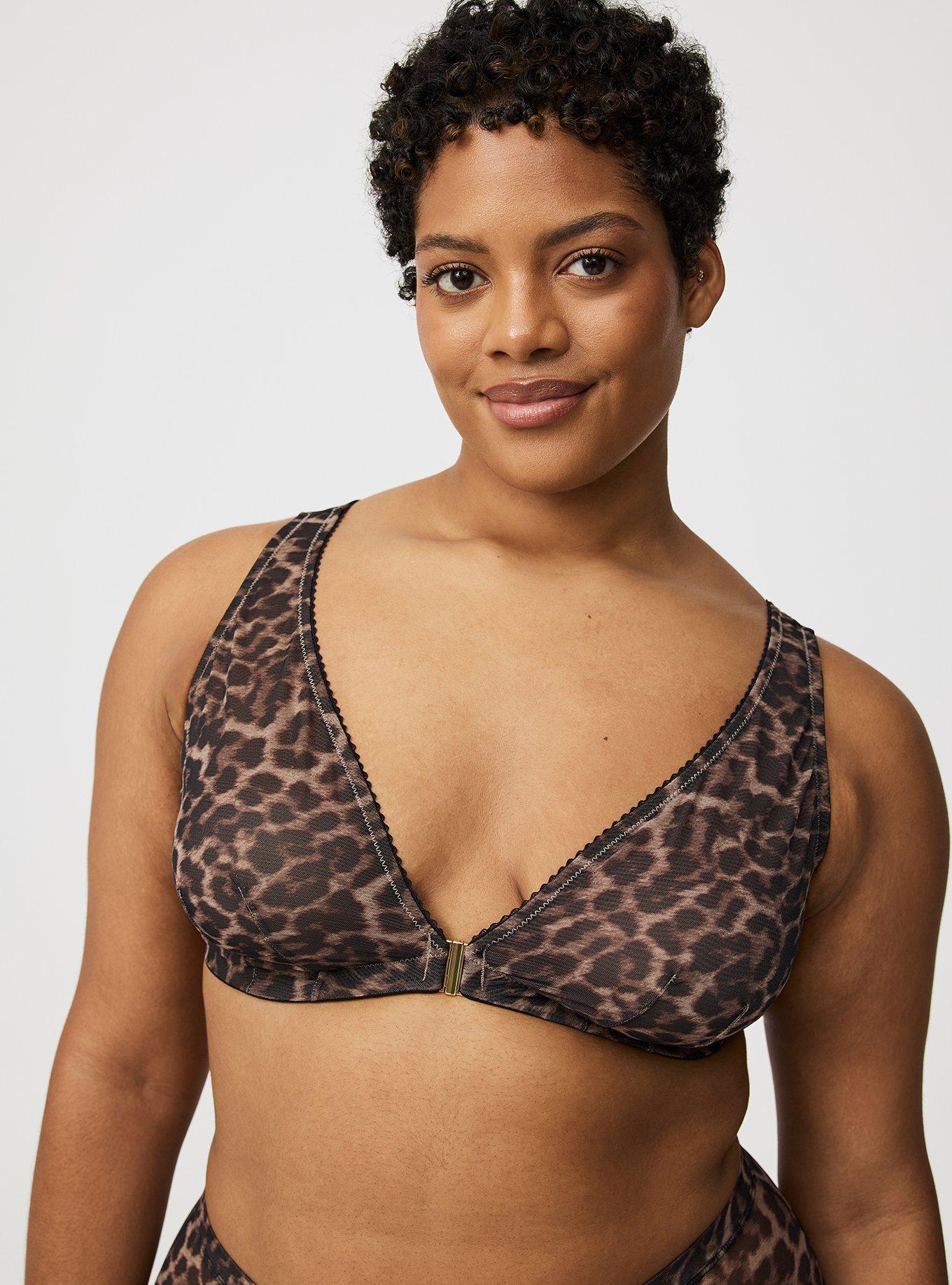 Front-Close Plunge Bralette